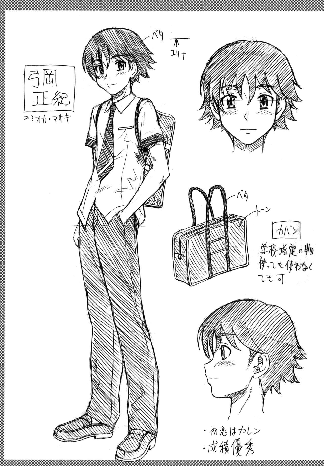 Honey Blonde Toranoana Gentei Shousasshi Mini Settei Shiryoushuu page 3 full