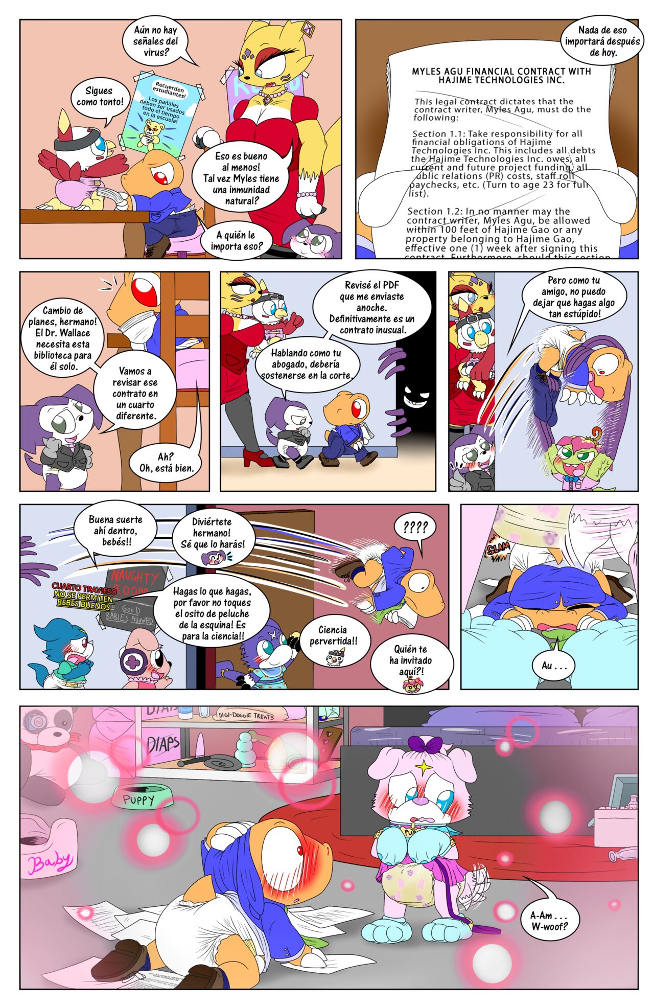Lección de Vida para Grandes Bebés! Avanzando hacia un Mejor Futuro  //Parte Final// page 9 full