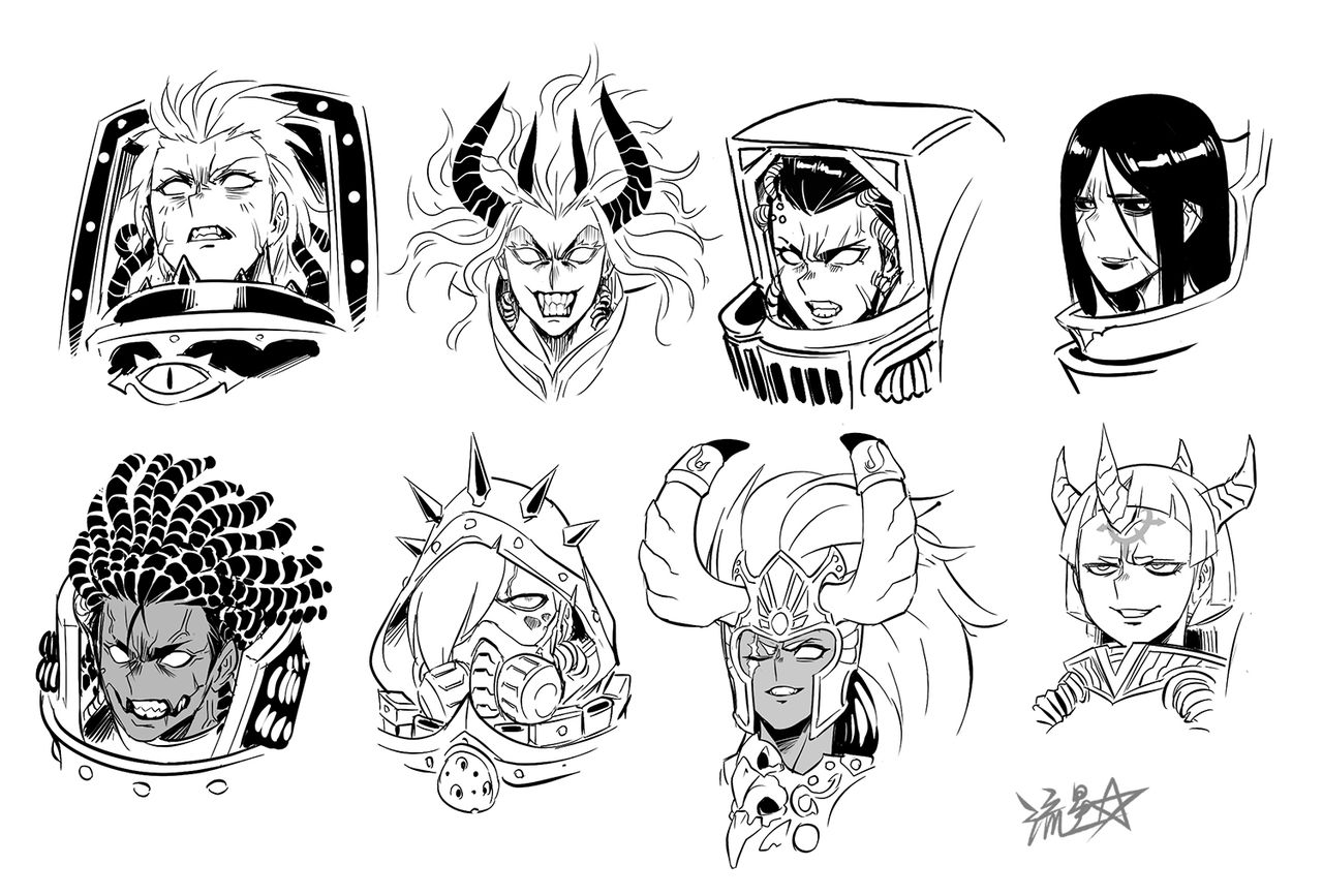 Warhammer 40K Girls page 10 full