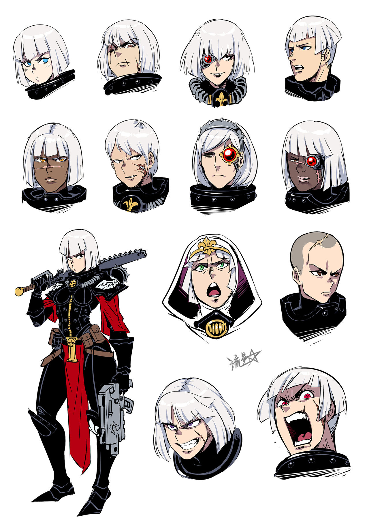 Warhammer 40K Girls page 8 full