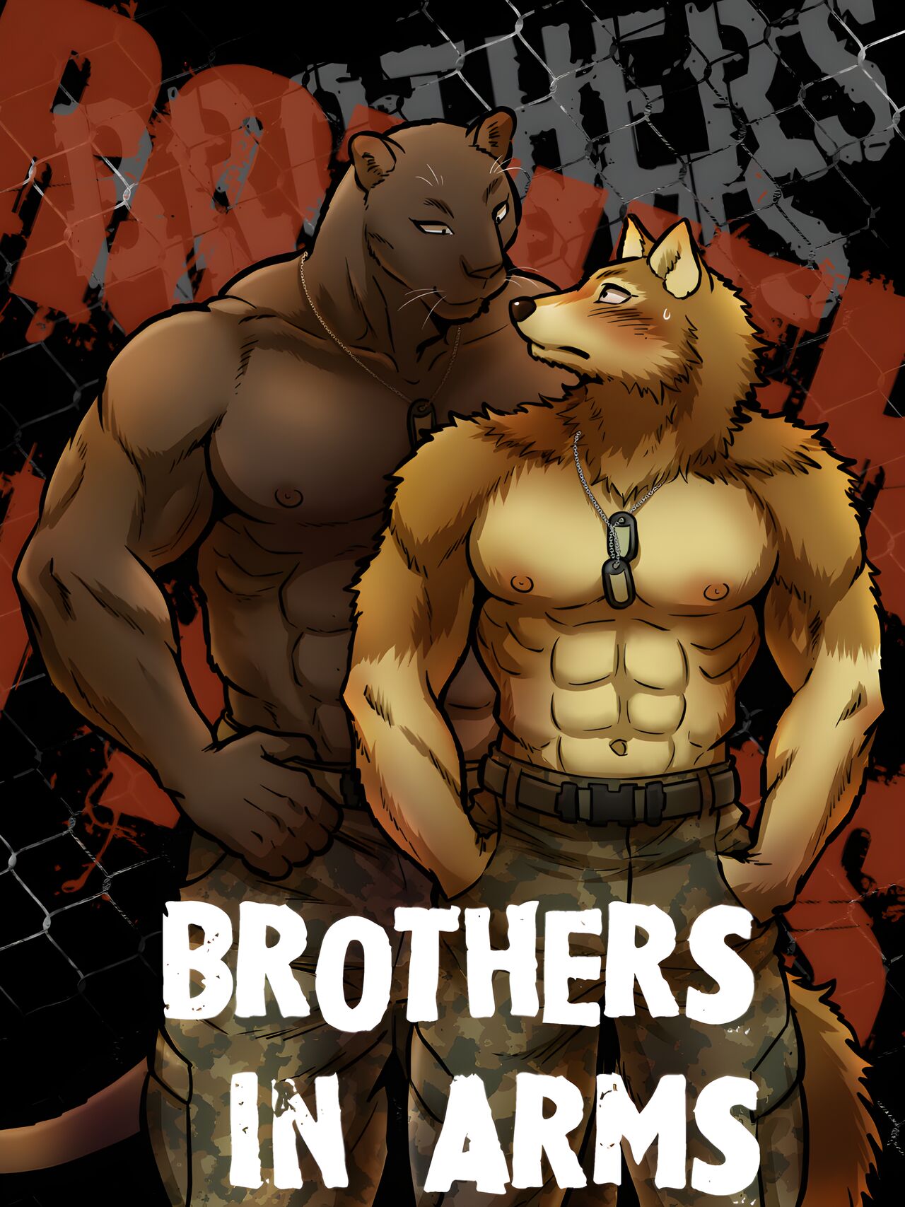Brother in arms 1  &amp; 2 + Secret Midnight Training HR  + Scraps page 1 full