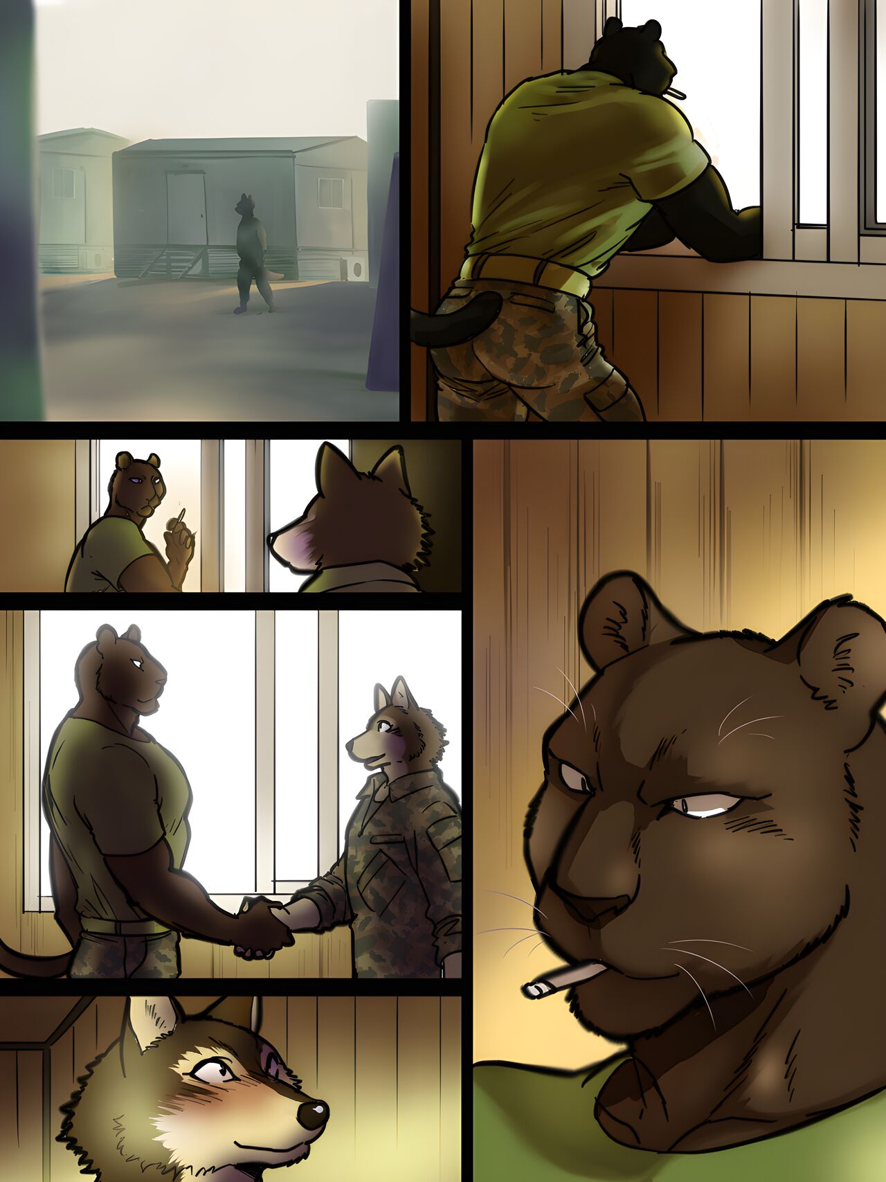 Brother in arms 1  &amp; 2 + Secret Midnight Training HR  + Scraps page 5 full