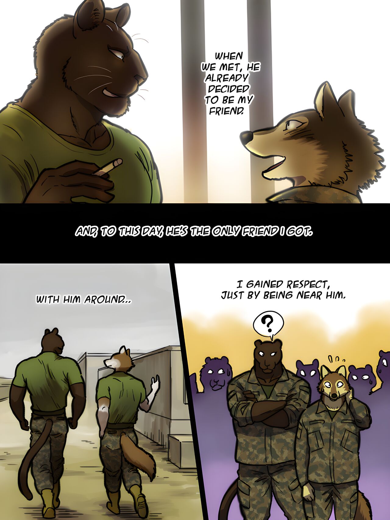 Brother in arms 1  &amp; 2 + Secret Midnight Training HR  + Scraps page 6 full