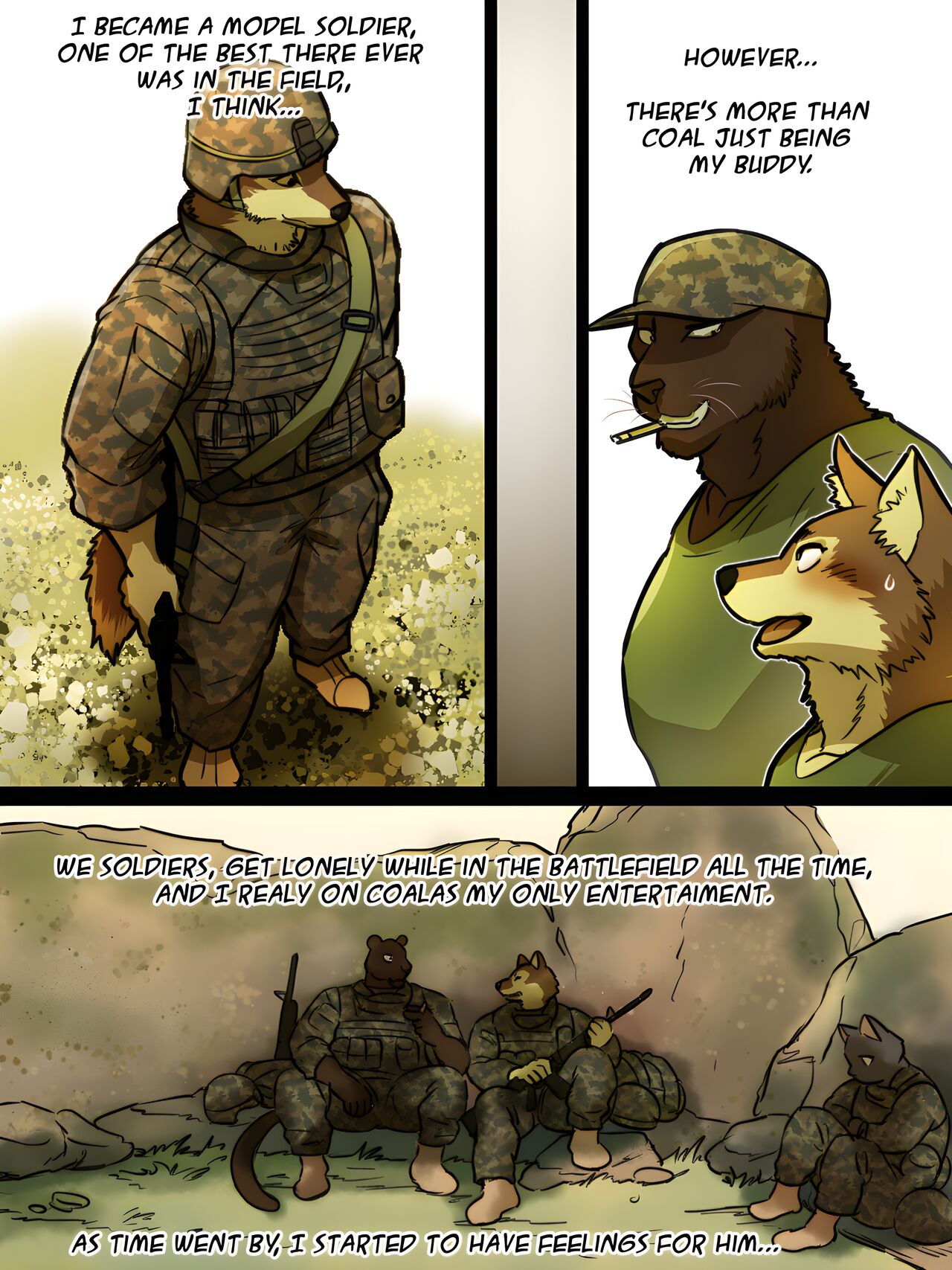 Brother in arms 1  &amp; 2 + Secret Midnight Training HR  + Scraps page 8 full