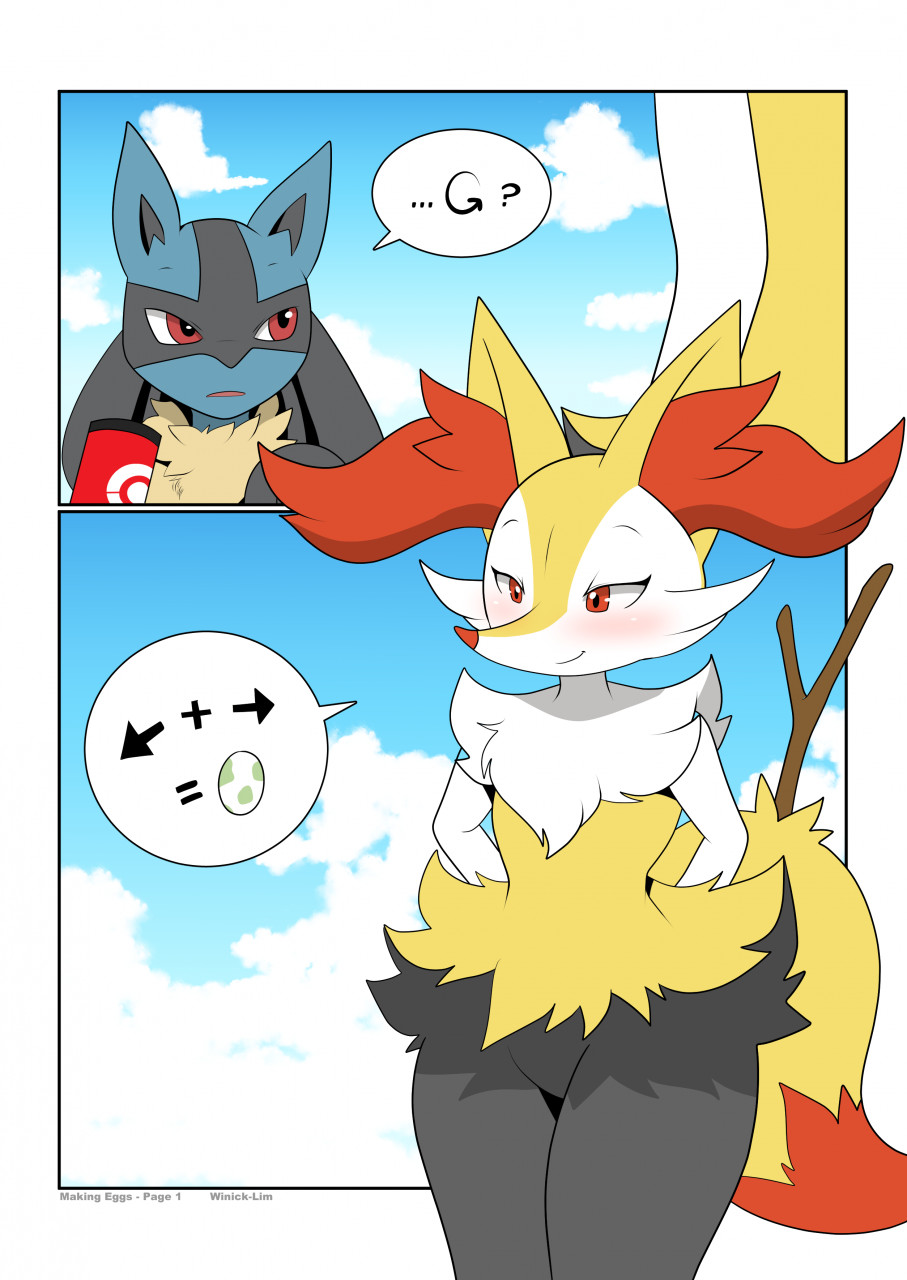 Making Eggs page 1 full