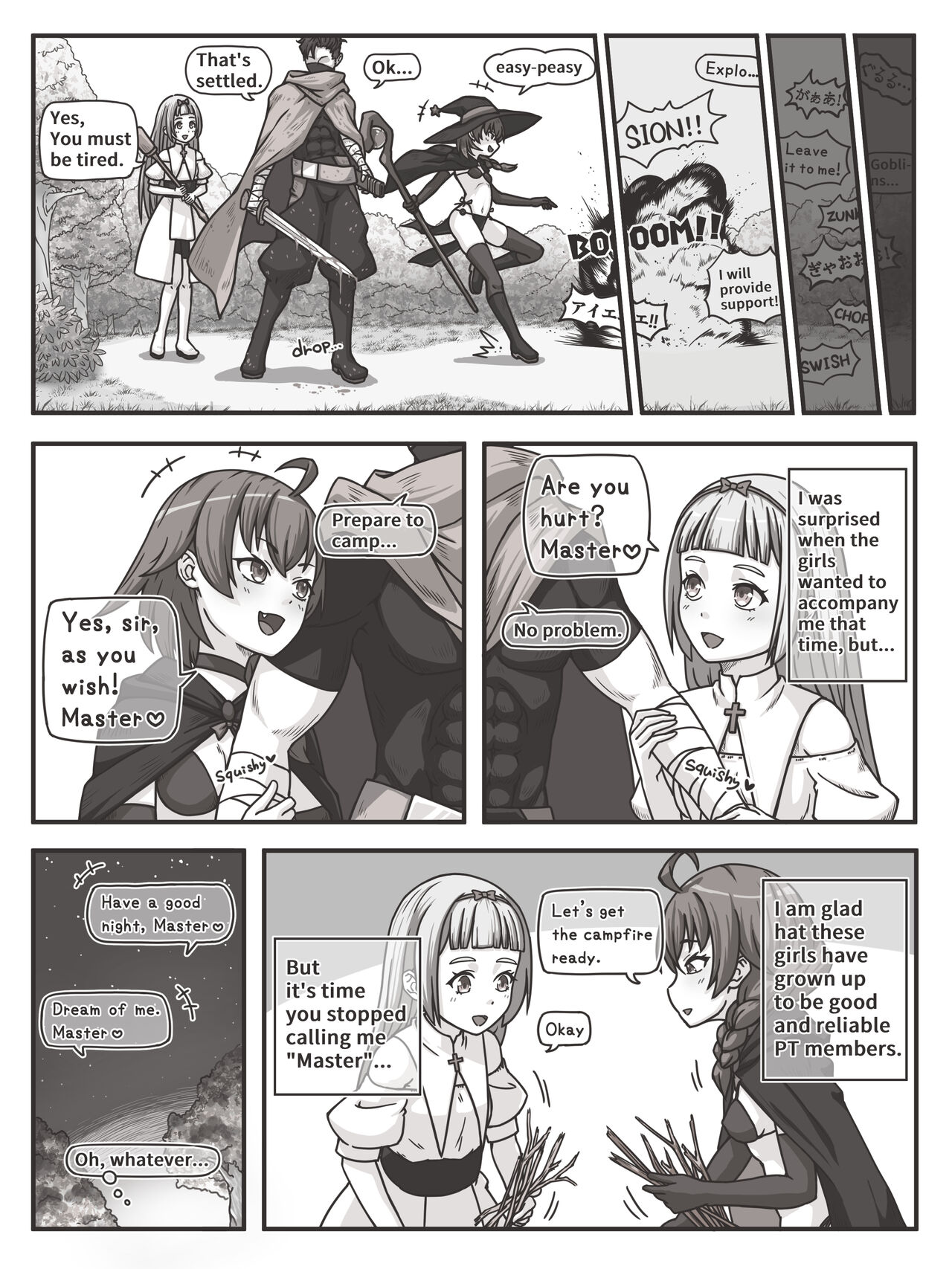 Fight Between Priestess &amp; Witch page 3 full