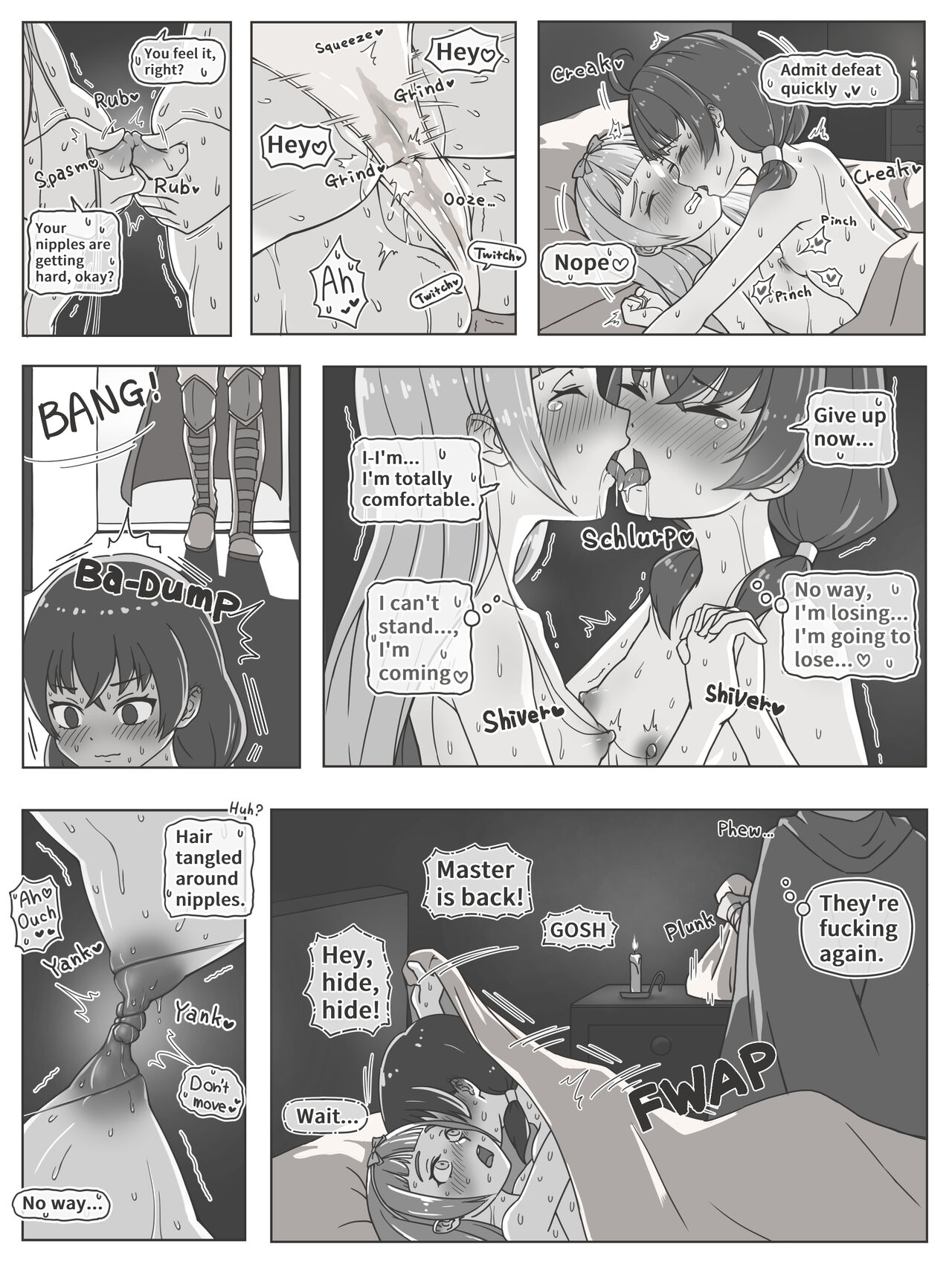 Fight Between Priestess &amp; Witch page 8 full