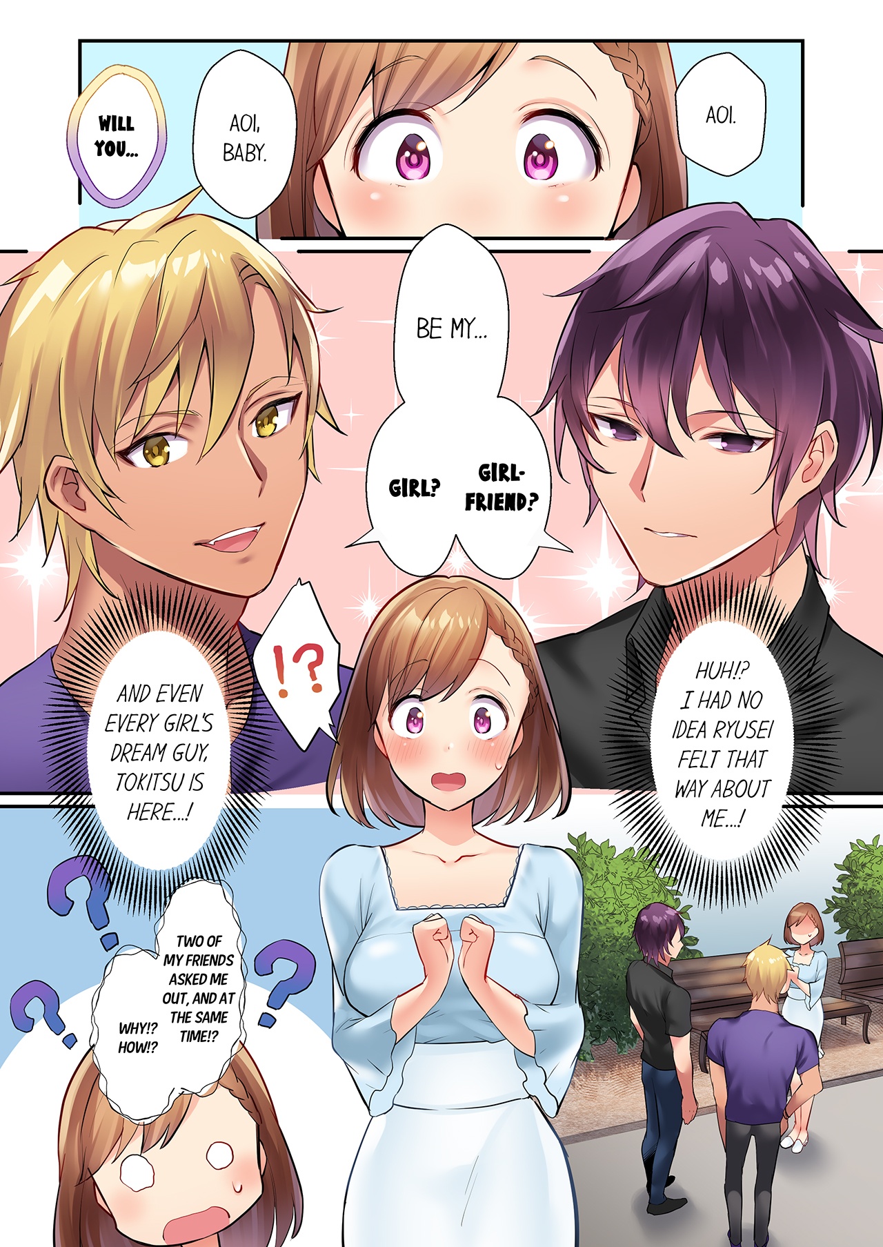 Netori Ai SEX - Chara Otoko no Hentai Massage Osananajimi no Nettori Aibu 1 | N.T.R. Sex Wars - Playboy's Depraved Massage VS. Childhood Friend's Sensual Touch 1 page 2 full