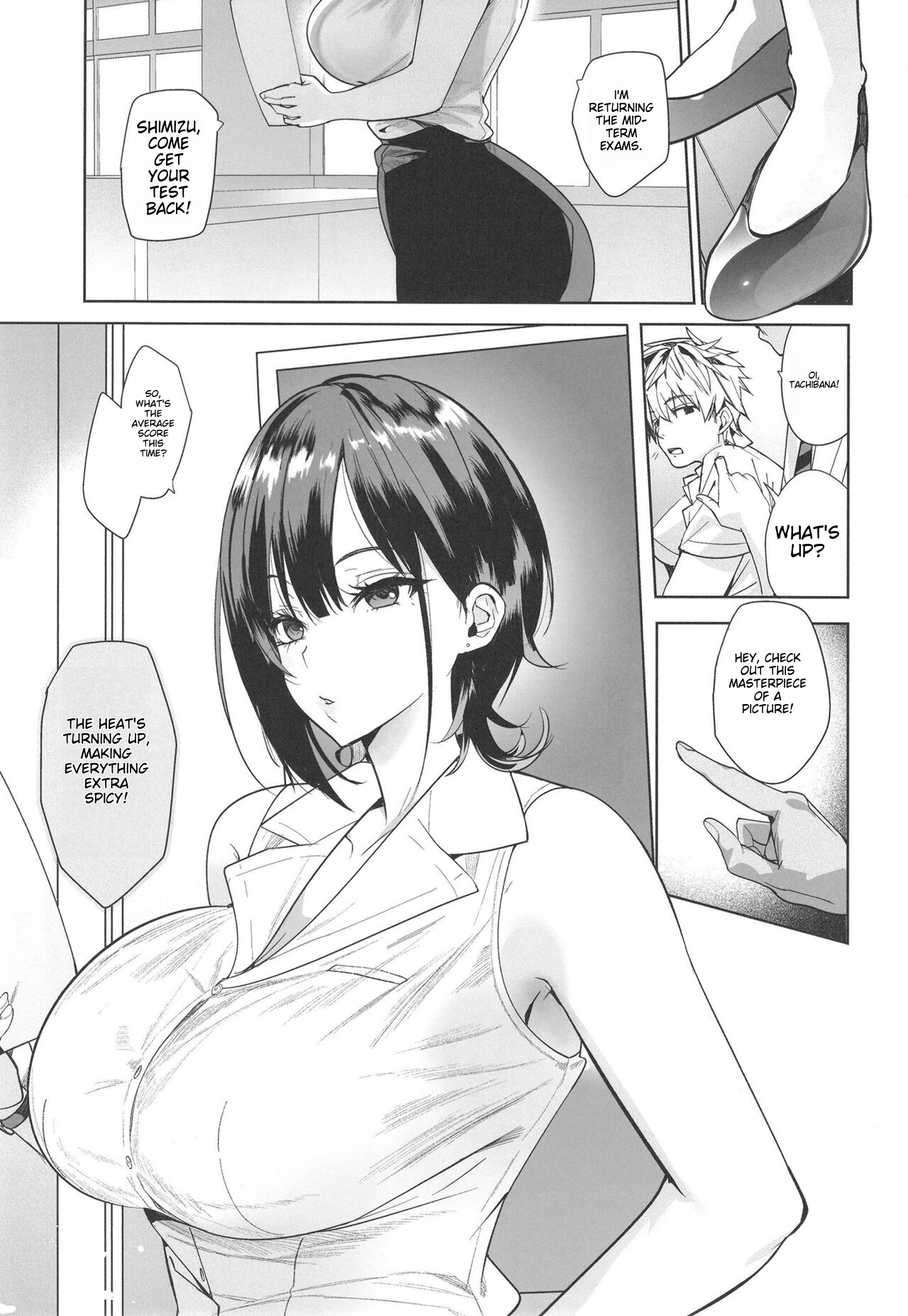 Tsuyoki na Tannin Kyoushi Otoshite Mita page 2 full