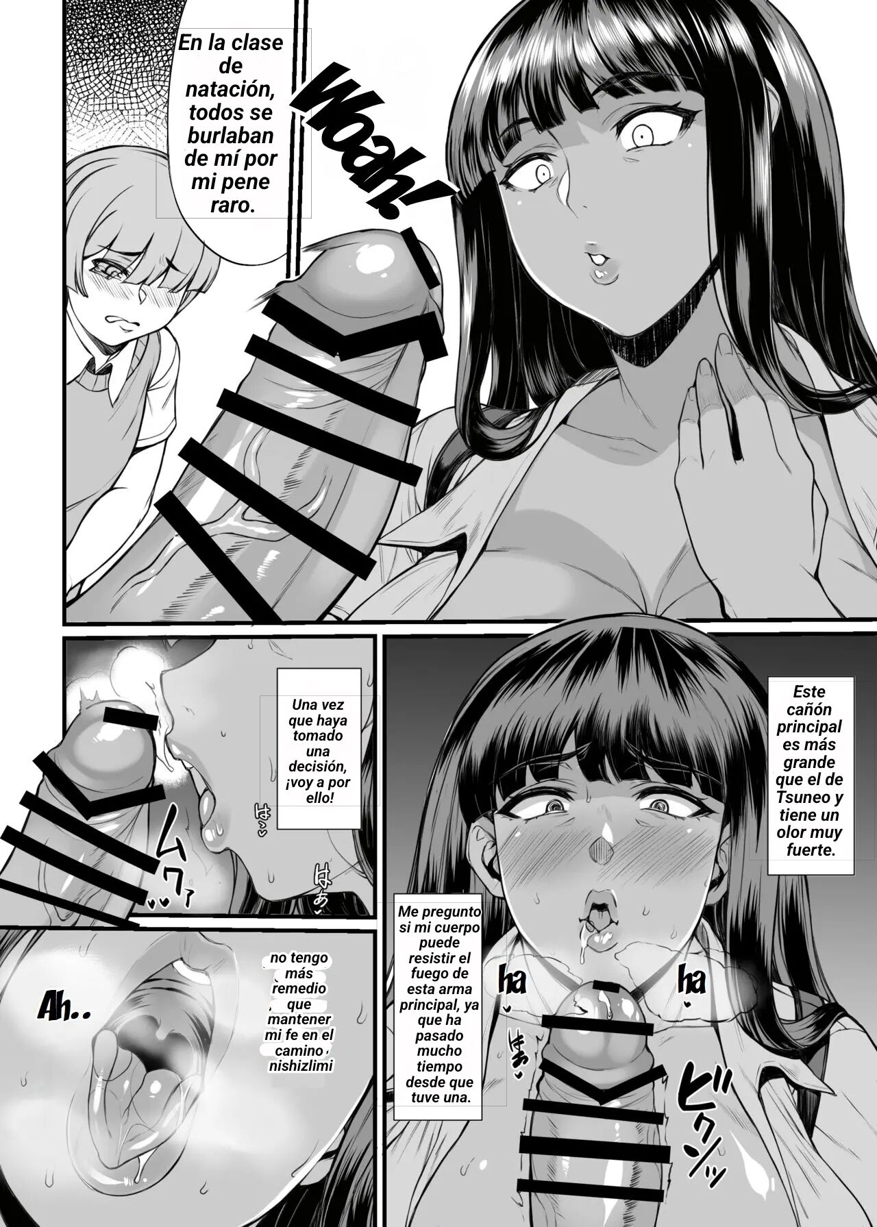 Kasshoku Iemoto no Nishizumi-ryuu Tokushu Settai | Entretenimiento especial de la morena Nishizumi-ryuu page 7 full