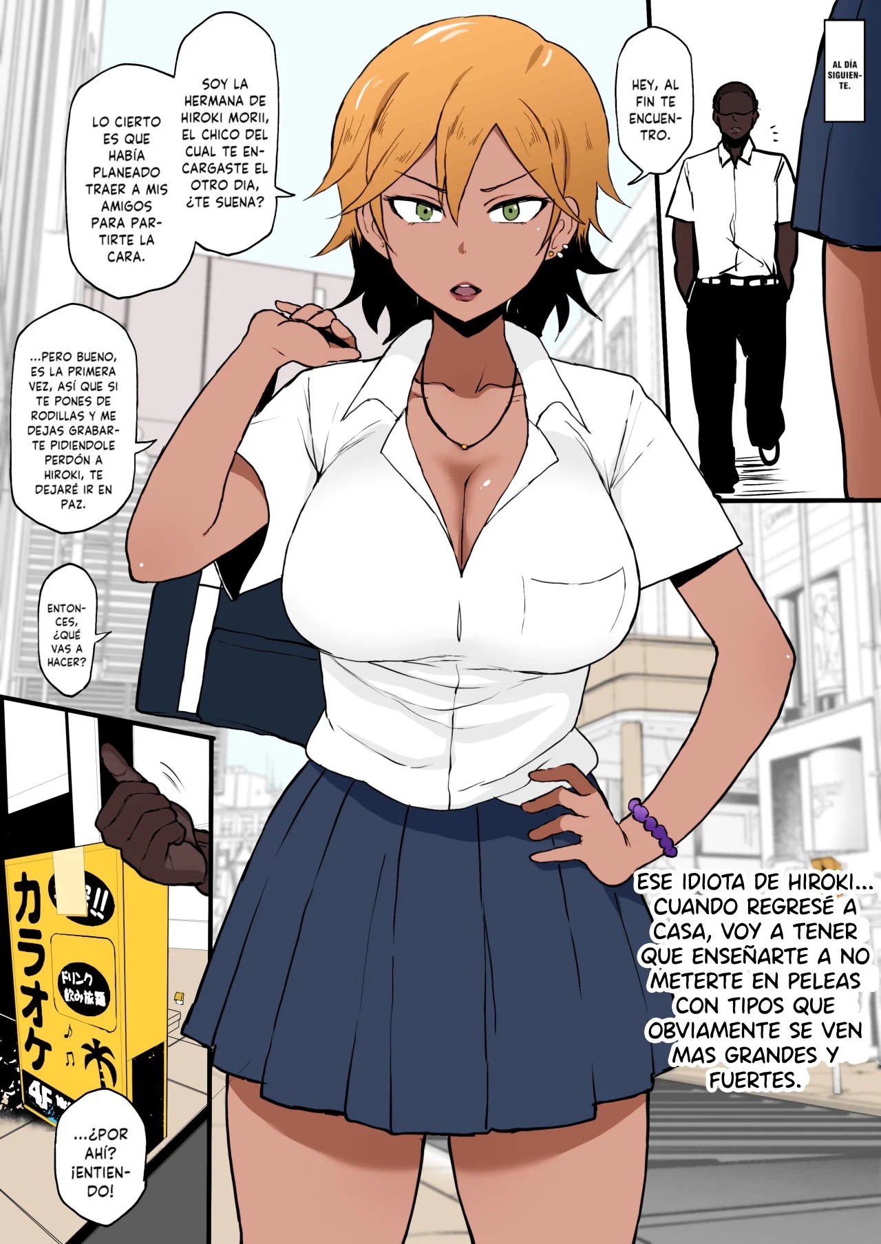 Kokujin no Tenkousei NTR ru | NTR de estudiante negro transferido page 7 full