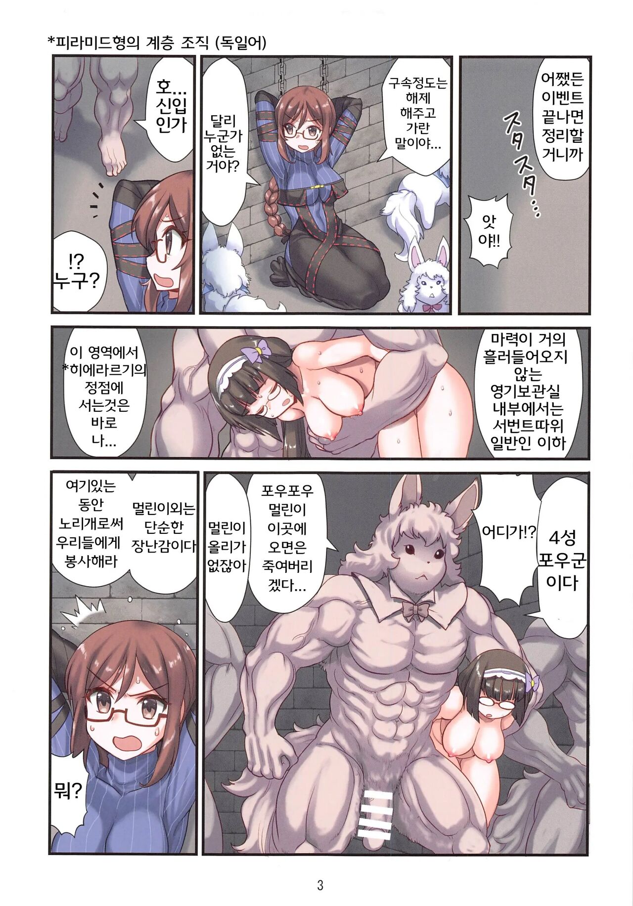 Gubijin Senpai no Chaldea Chika Ryoshuu Seikatsu | 우미인선배의 칼데아 지하감옥 생활 page 4 full