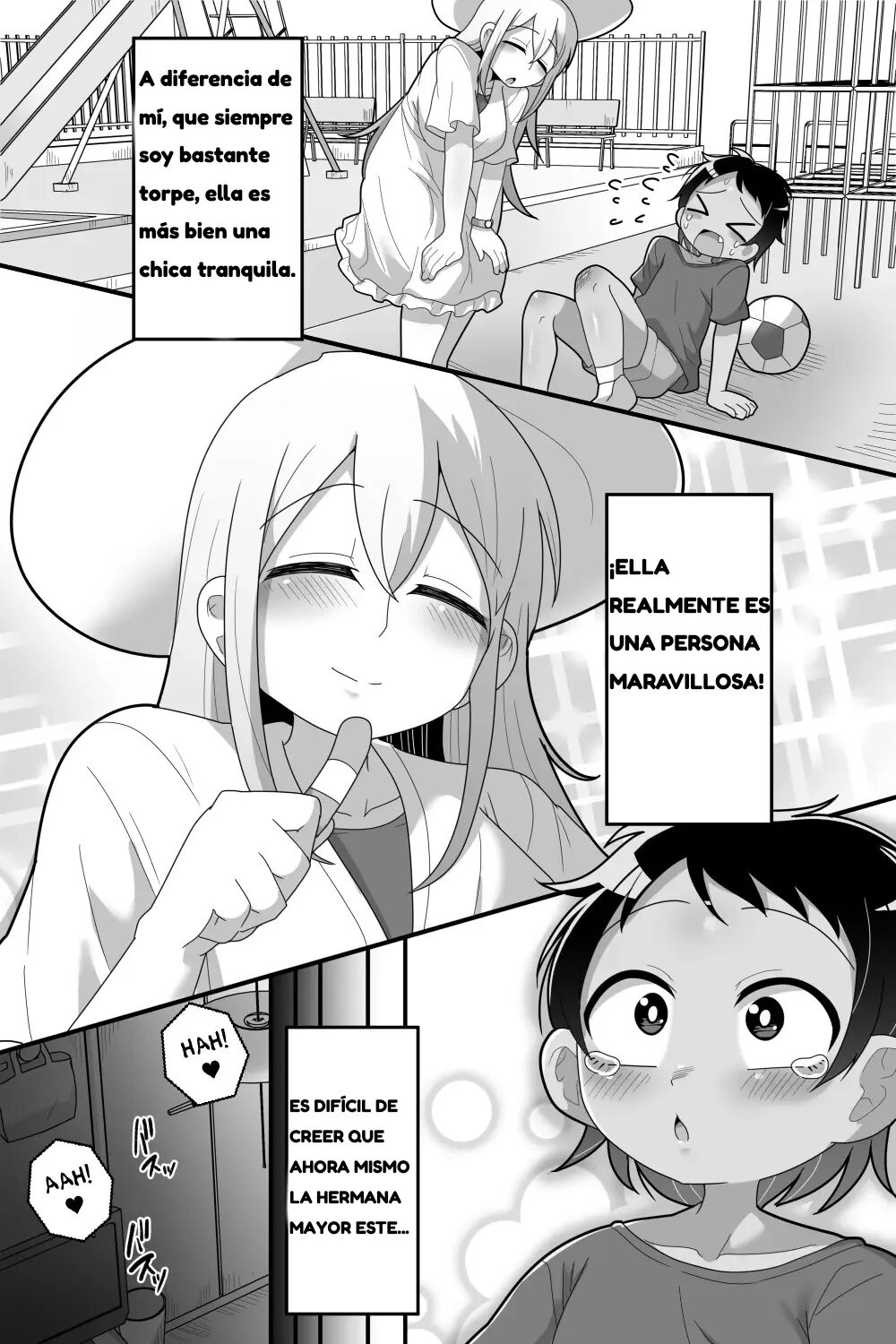 Daisuki na Kinjo no Yasashii Onee-chan ga Futanari datte node Senyou Onaho ni Narimashita page 3 full