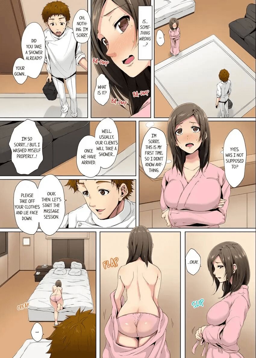 Resu Tsuma ga Seikan Esthe de "Mata… Iku…" Uneru Yubi de Oku made Hogusare 1-35 | A Sexless Wife Finds Pleasures in a Sexual Beauty Treatment and Cums Again and Again 1-35 page 10 full