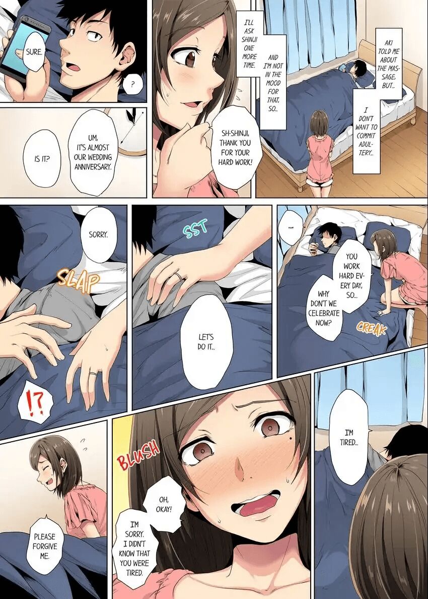 Resu Tsuma ga Seikan Esthe de "Mata… Iku…" Uneru Yubi de Oku made Hogusare 1-35 | A Sexless Wife Finds Pleasures in a Sexual Beauty Treatment and Cums Again and Again 1-35 page 6 full