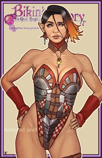 artist Bikini Armor collection cover
