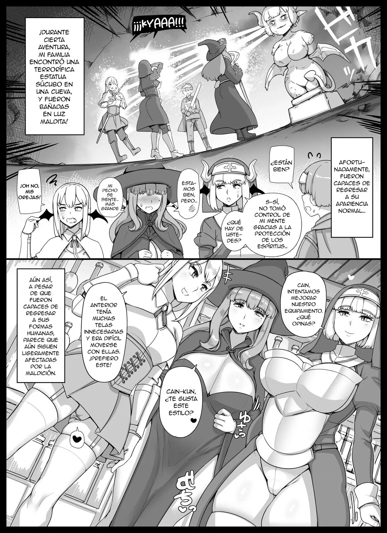 Haha Ane Oba ga Succubus na Shota Yuusha Harem Party page 10 full