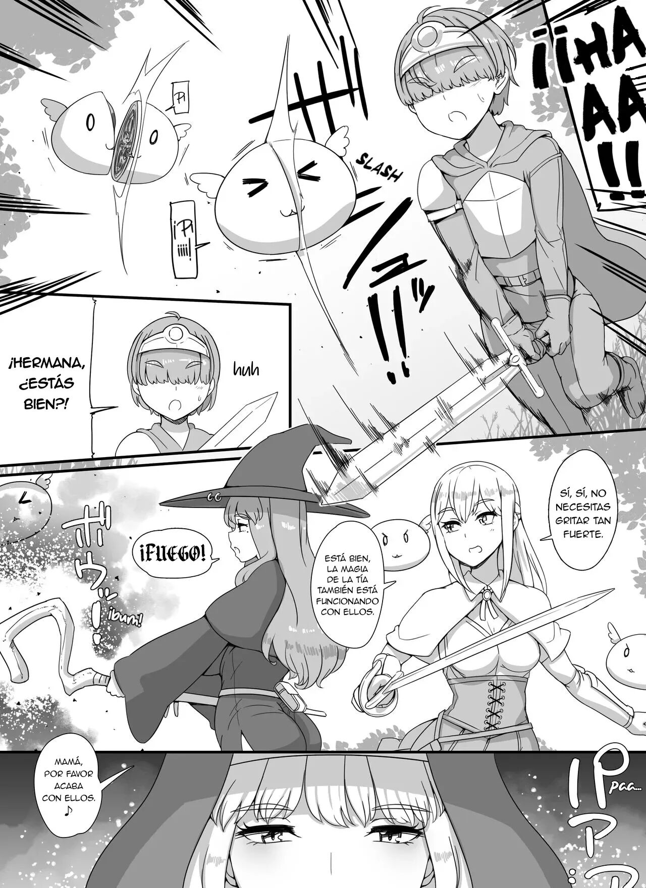 Haha Ane Oba ga Succubus na Shota Yuusha Harem Party page 4 full