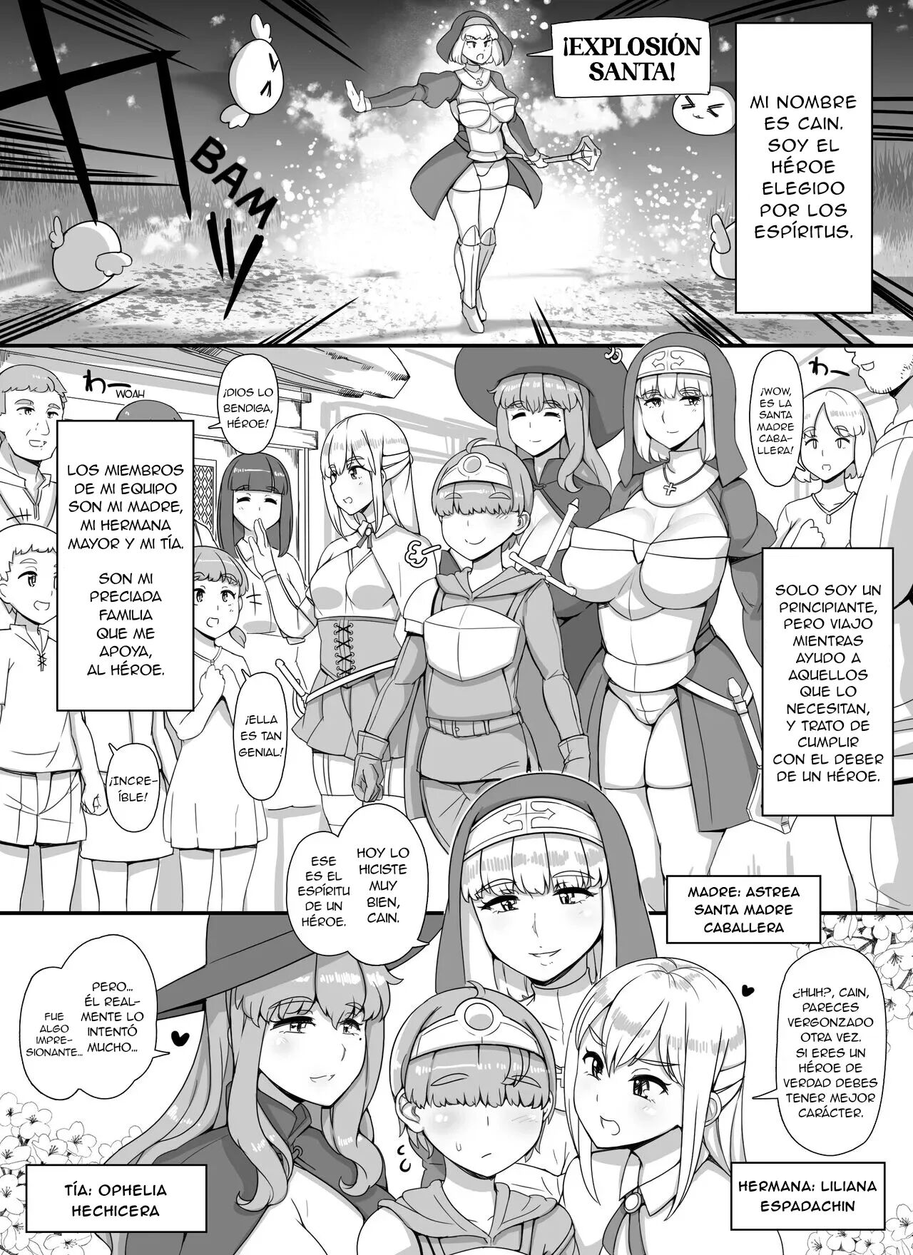 Haha Ane Oba ga Succubus na Shota Yuusha Harem Party page 5 full