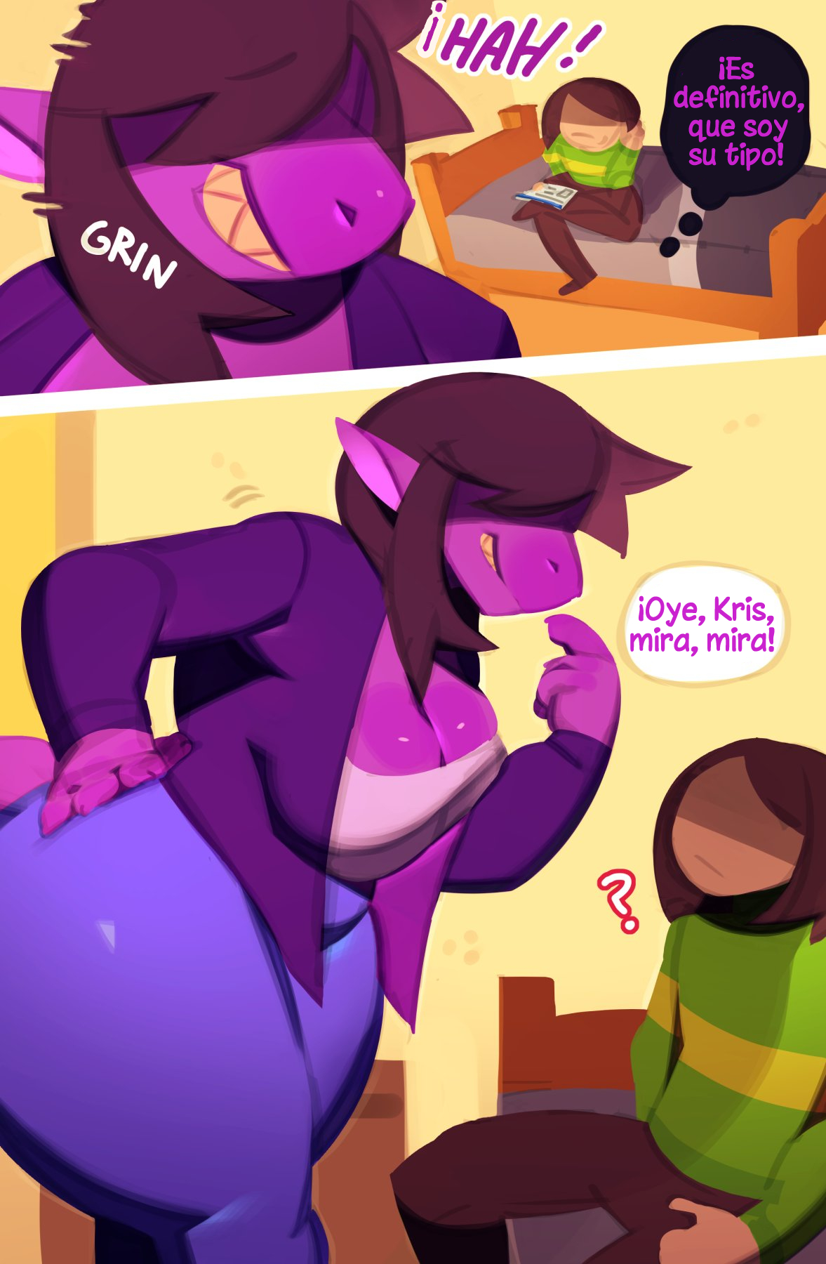 A Susie x Kris Comic    Complete page 6 full