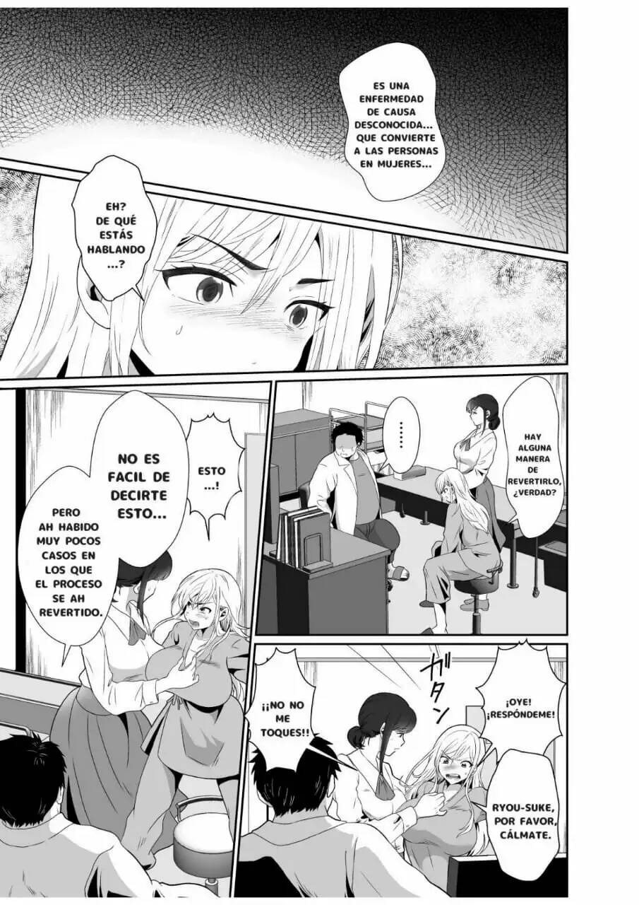 Uwakisyou no Otto ni Seitenkan Kusuri o Nomase Tsuzuketa Kekka | Los resultados de hacer que mi marido infiel beba continuamente una droga que modifica el género page 10 full