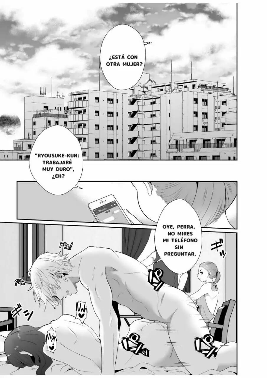 Uwakisyou no Otto ni Seitenkan Kusuri o Nomase Tsuzuketa Kekka | Los resultados de hacer que mi marido infiel beba continuamente una droga que modifica el género page 4 full