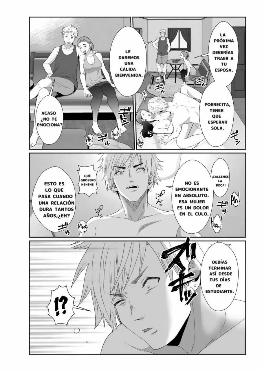 Uwakisyou no Otto ni Seitenkan Kusuri o Nomase Tsuzuketa Kekka | Los resultados de hacer que mi marido infiel beba continuamente una droga que modifica el género page 5 full