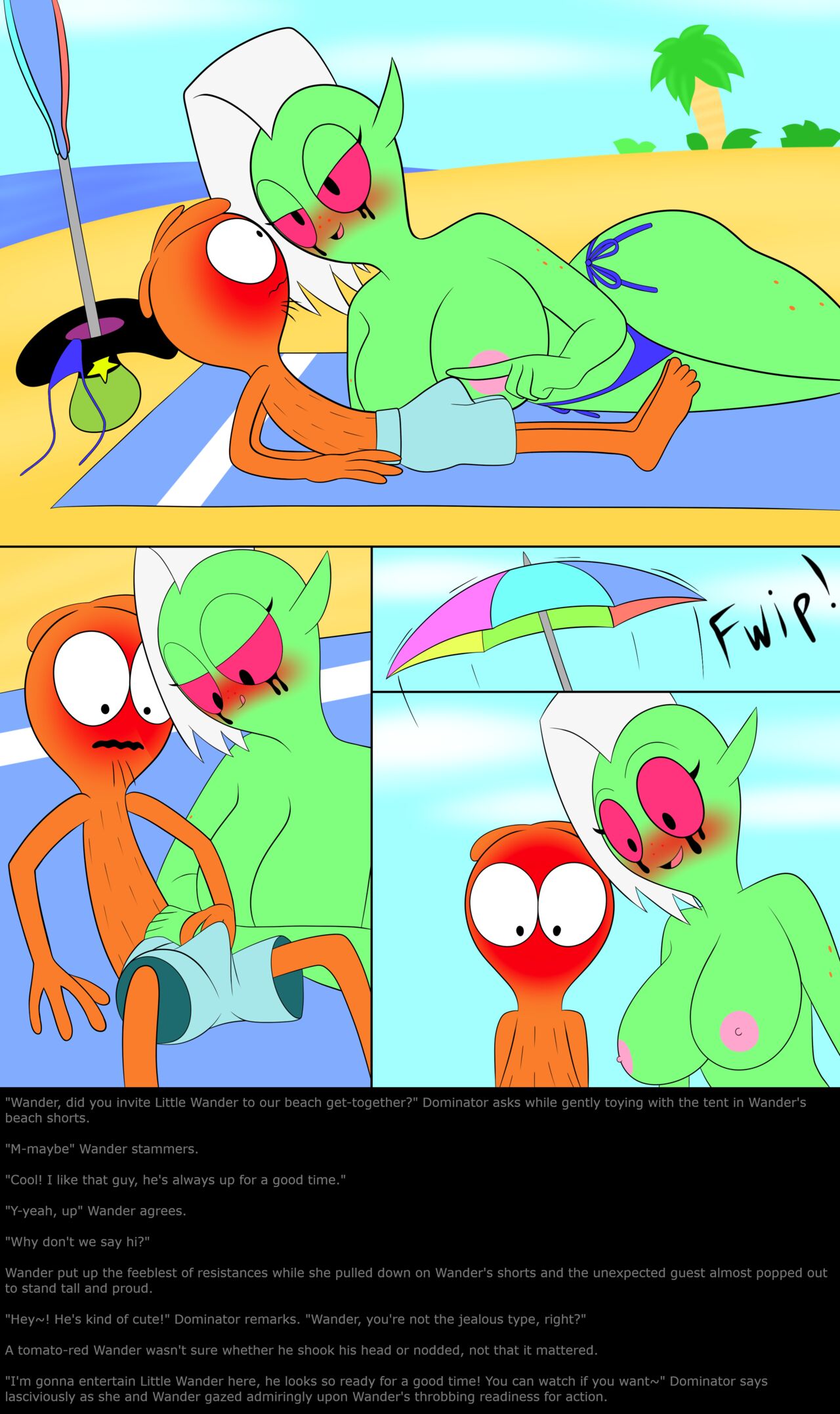 Wander and Dominator at the beach page 2 full
