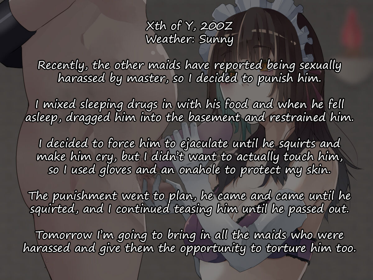 Maid's punishment page 1 full