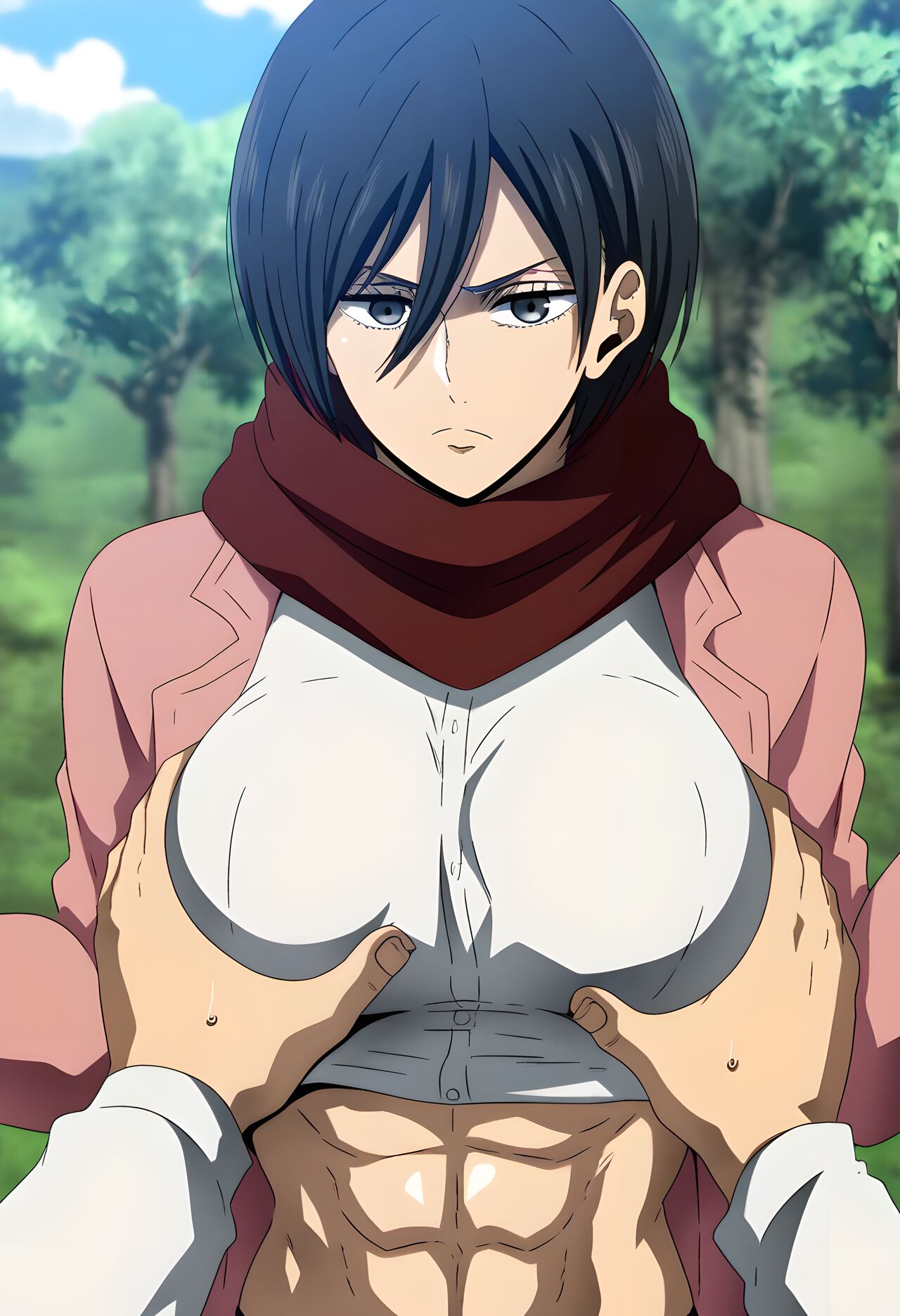 Mikasa Ackerman NTR page 4 full