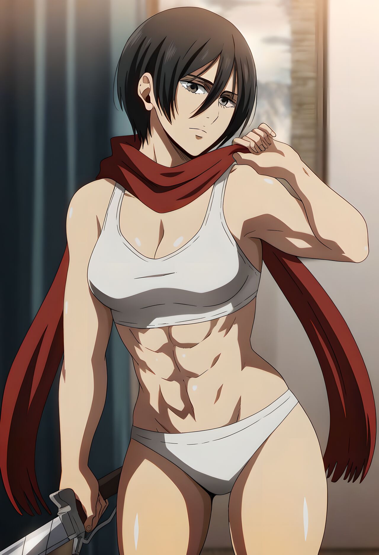 Mikasa Ackerman NTR page 5 full