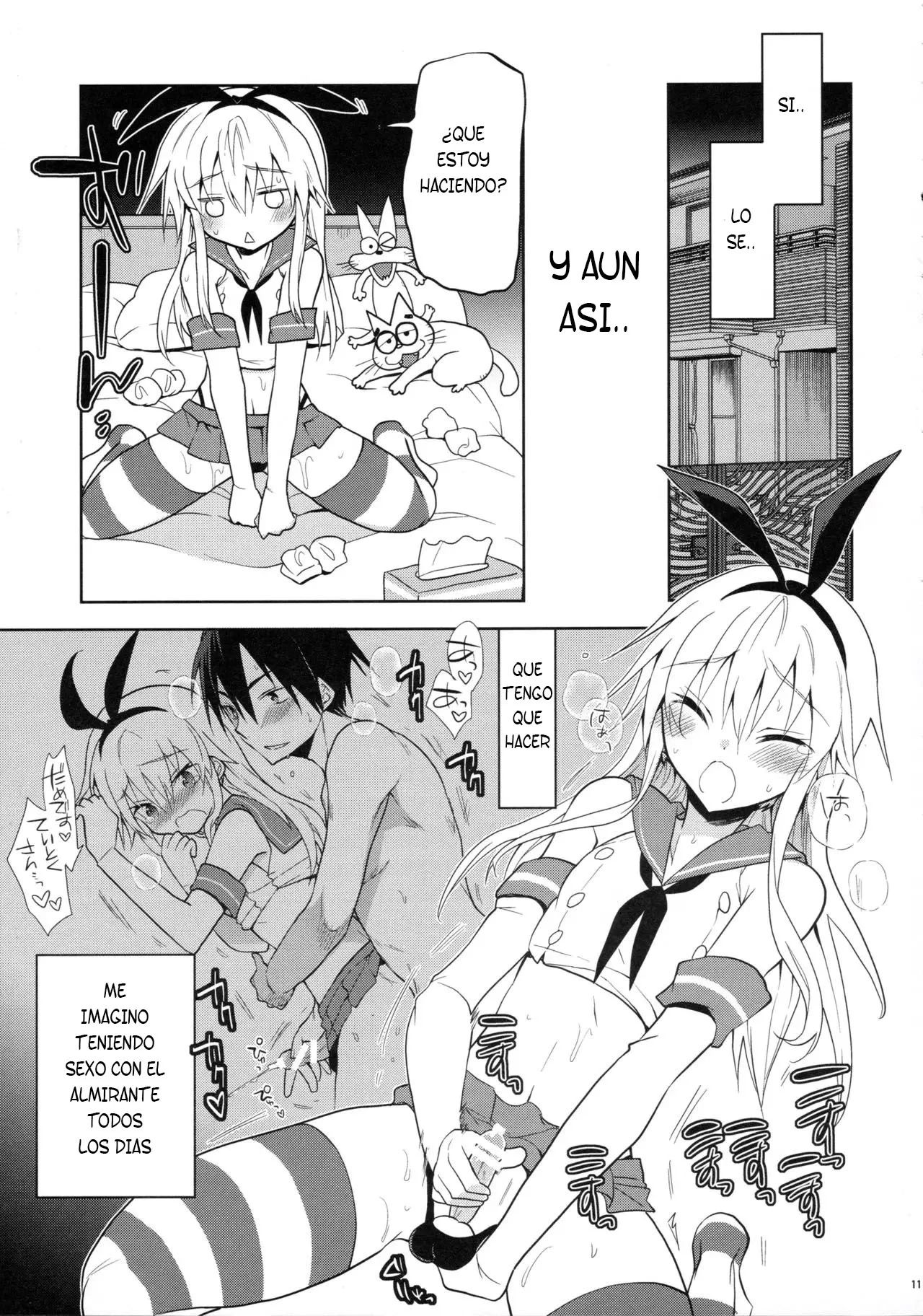 Shimakaze-kun no Koi wa Moumoku | El amor de Shimakaze-kun es ciego page 9 full