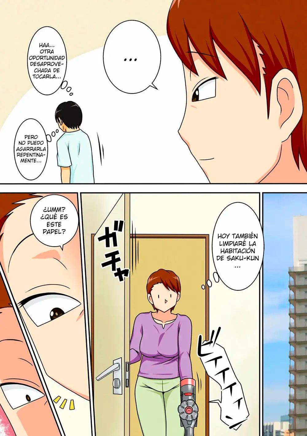 InCha no Oi ga Yaritai Oba-san. | Sobrino Timido Quiere Follarse a la Tia page 10 full