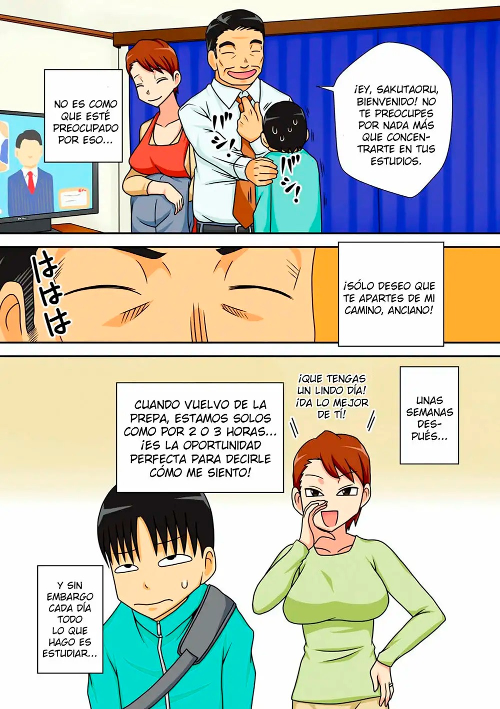 InCha no Oi ga Yaritai Oba-san. | Sobrino Timido Quiere Follarse a la Tia page 7 full