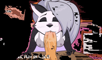Loona Wolf Girl Deepthroat &amp; Creampie Gif Compilation cover