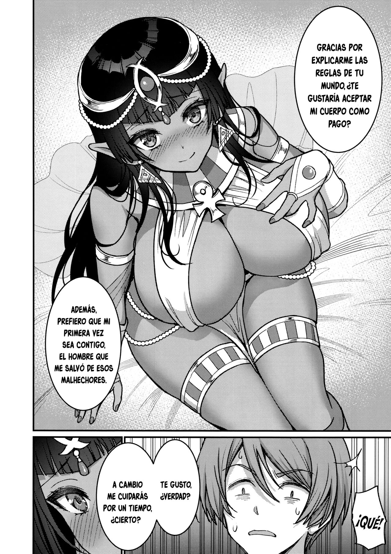 Muchi Muchi Kasshoku Oujo to Yarimakuri Dousei Seikatsu page 9 full