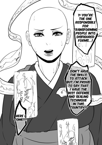 Monk Futanari Transformation cover
