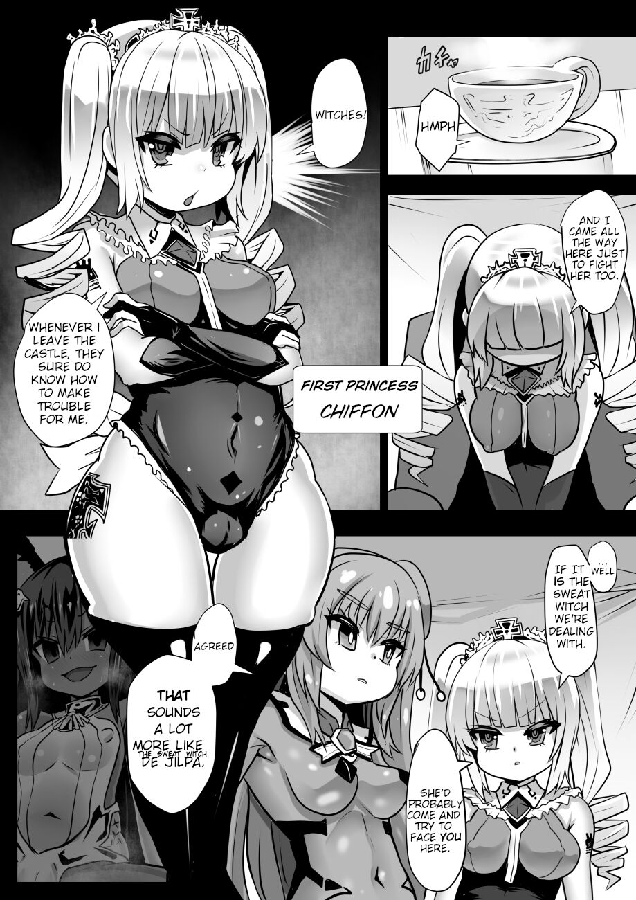 Majo to Royal Chikubi Hime | The Witch and the Royal Nipple Princess page 3 full