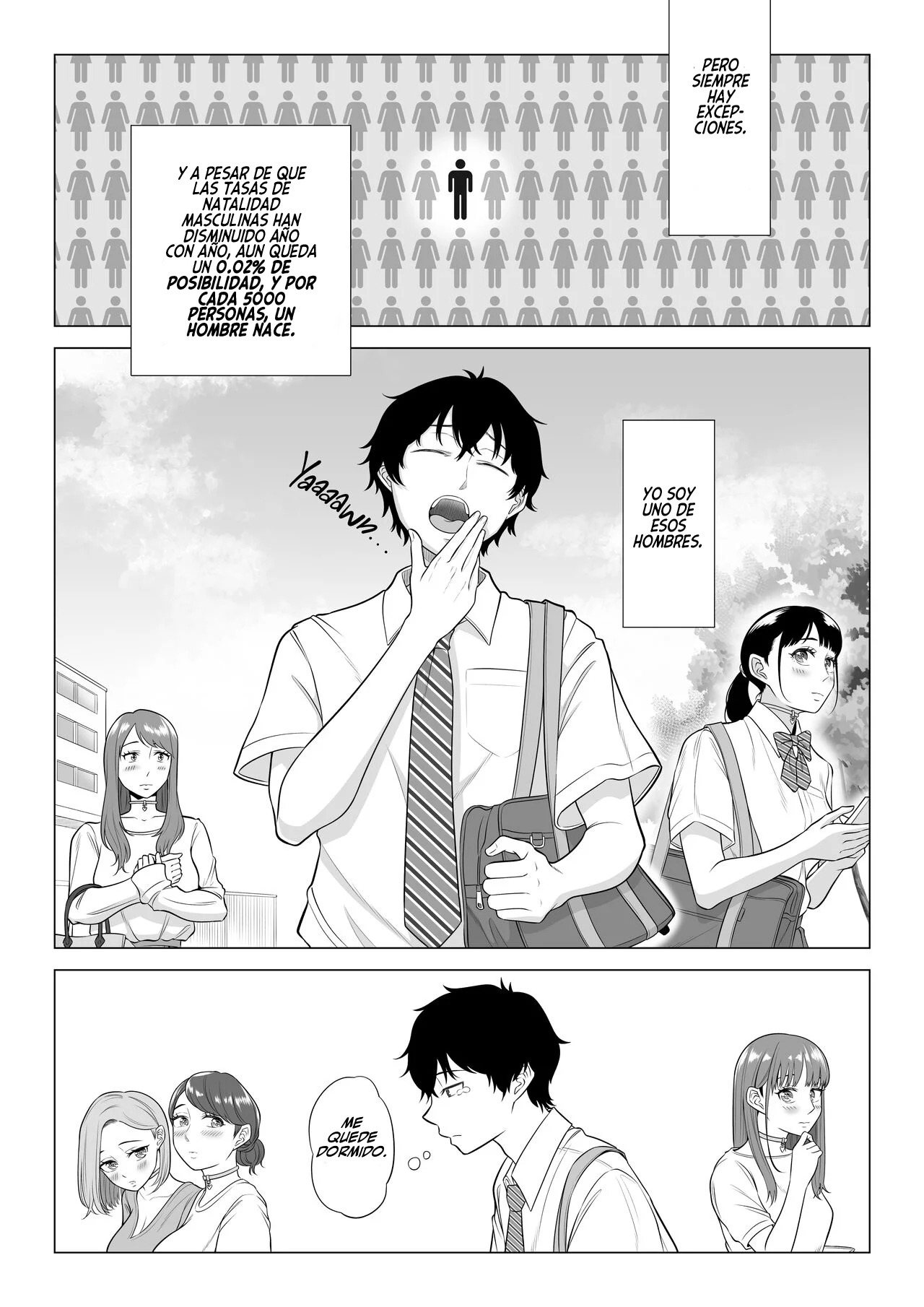 Dansei ga Kyokutan ni Sukunai Kono Sekai de wa, Seishi wa Kichou na Shigen desu. | En un mundo donde los hombres son escasos, el esperma es un recurso valioso page 4 full
