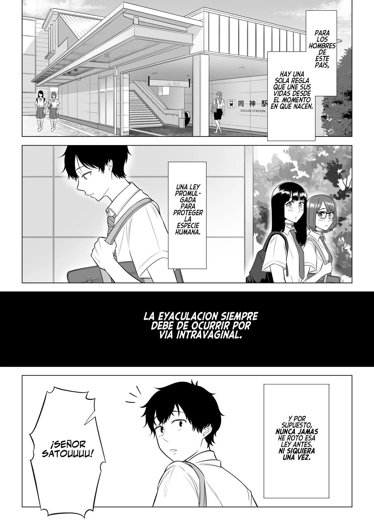 Dansei ga Kyokutan ni Sukunai Kono Sekai de wa, Seishi wa Kichou na Shigen desu. | En un mundo donde los hombres son escasos, el esperma es un recurso valioso page 5 full