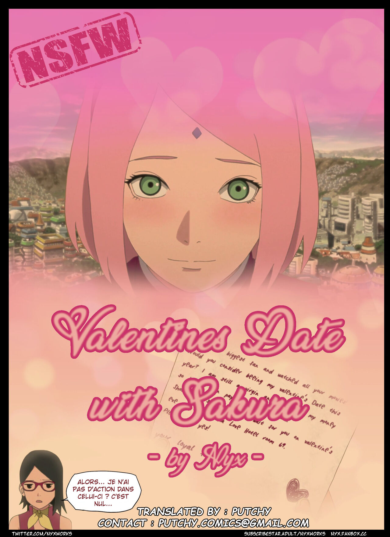 Valentines Date with Sakura page 1 full