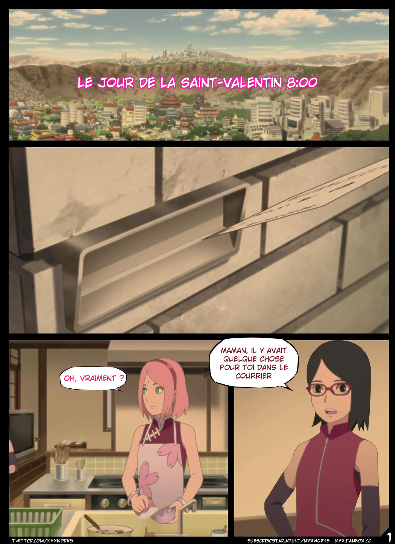 Valentines Date with Sakura page 2 full
