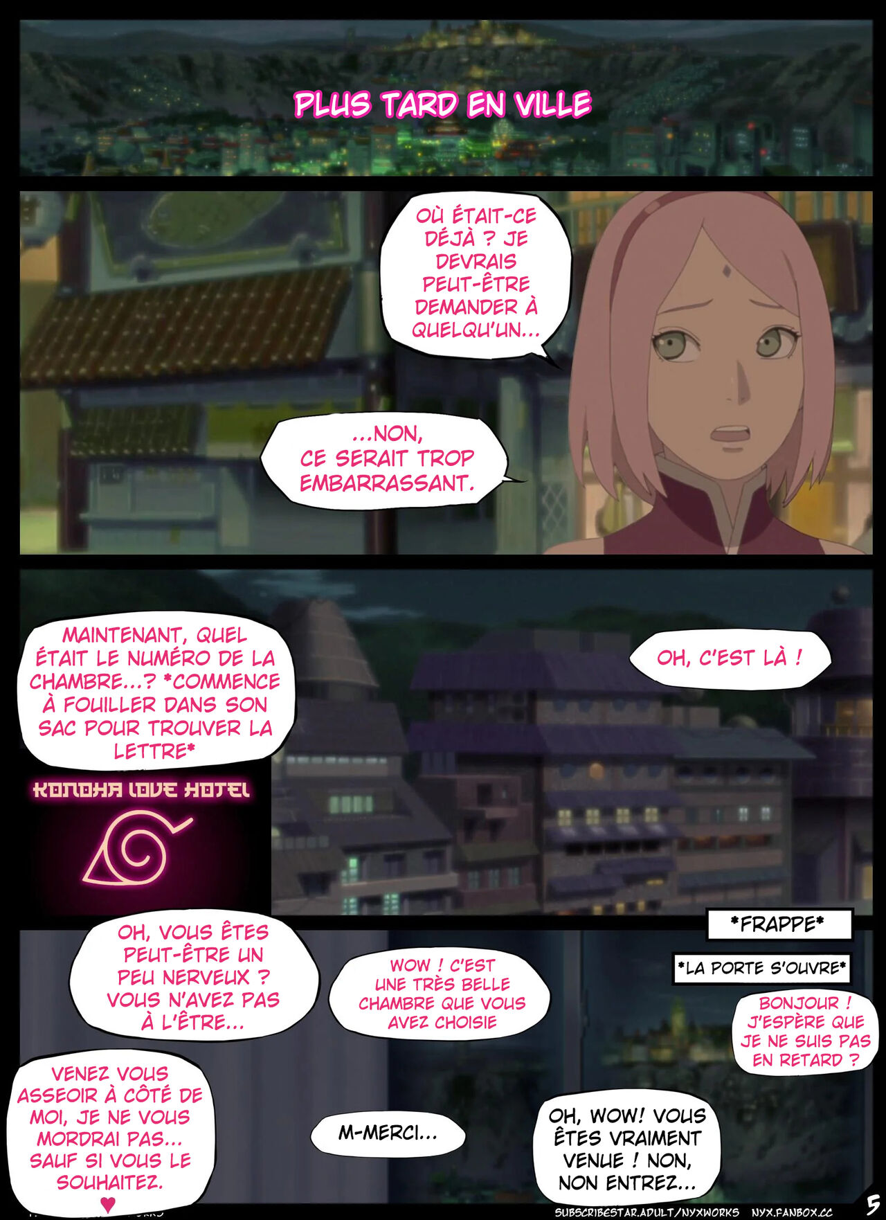 Valentines Date with Sakura page 6 full