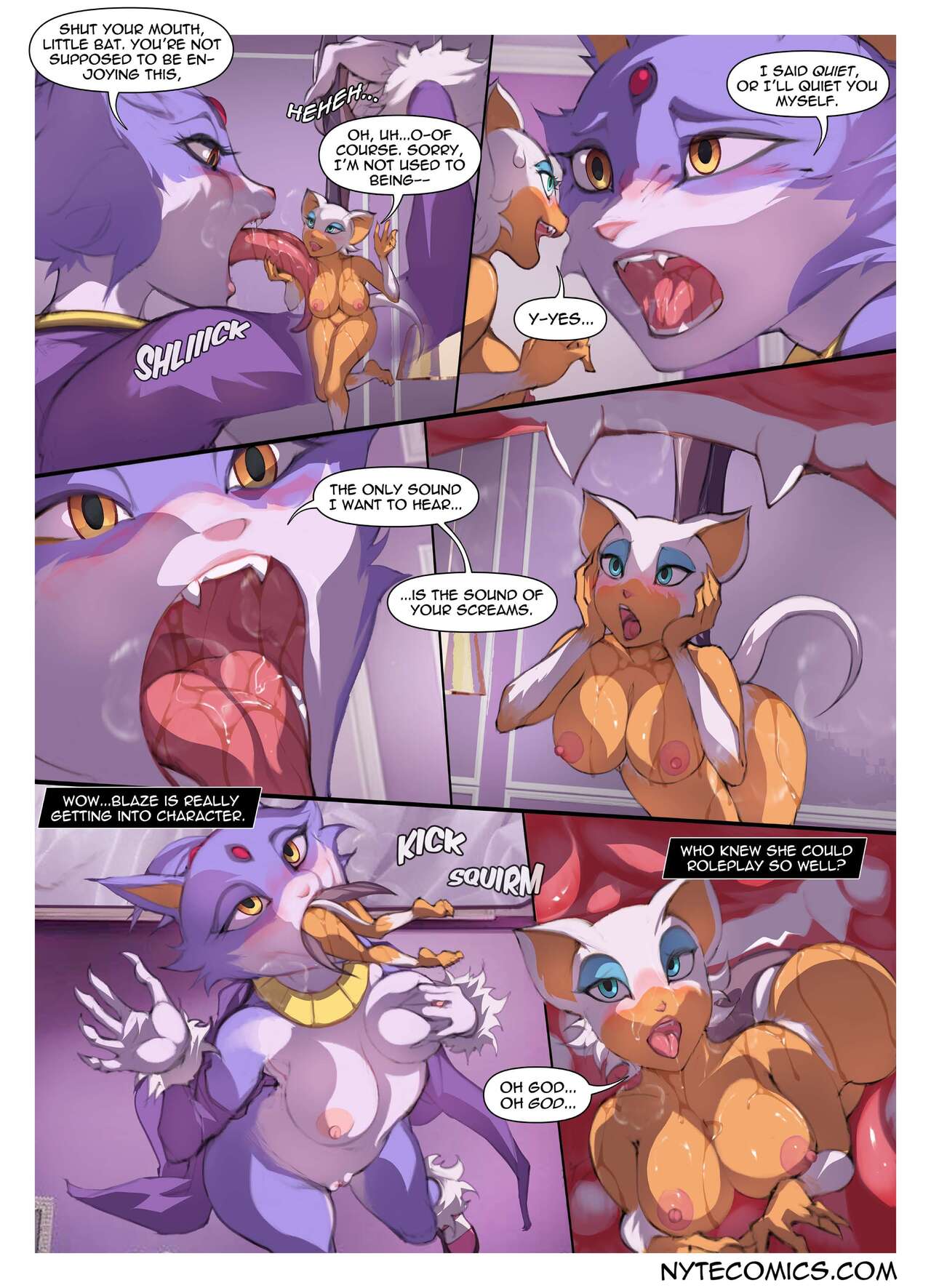 Sonic Adventures - Rouge &amp; Blaze page 6 full