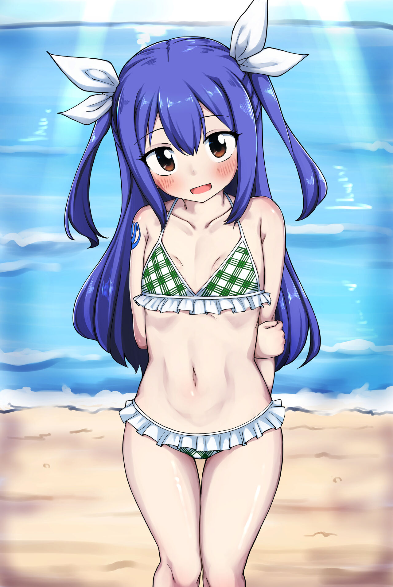 Wendy-chan to Mizugi Date page 8 full