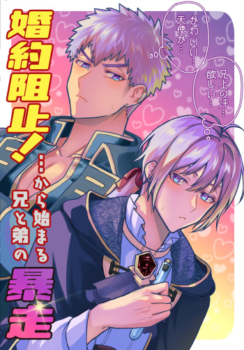 Konyaku Soshi!... Kara Hajimaru Ani to Otouto no Bousou cover