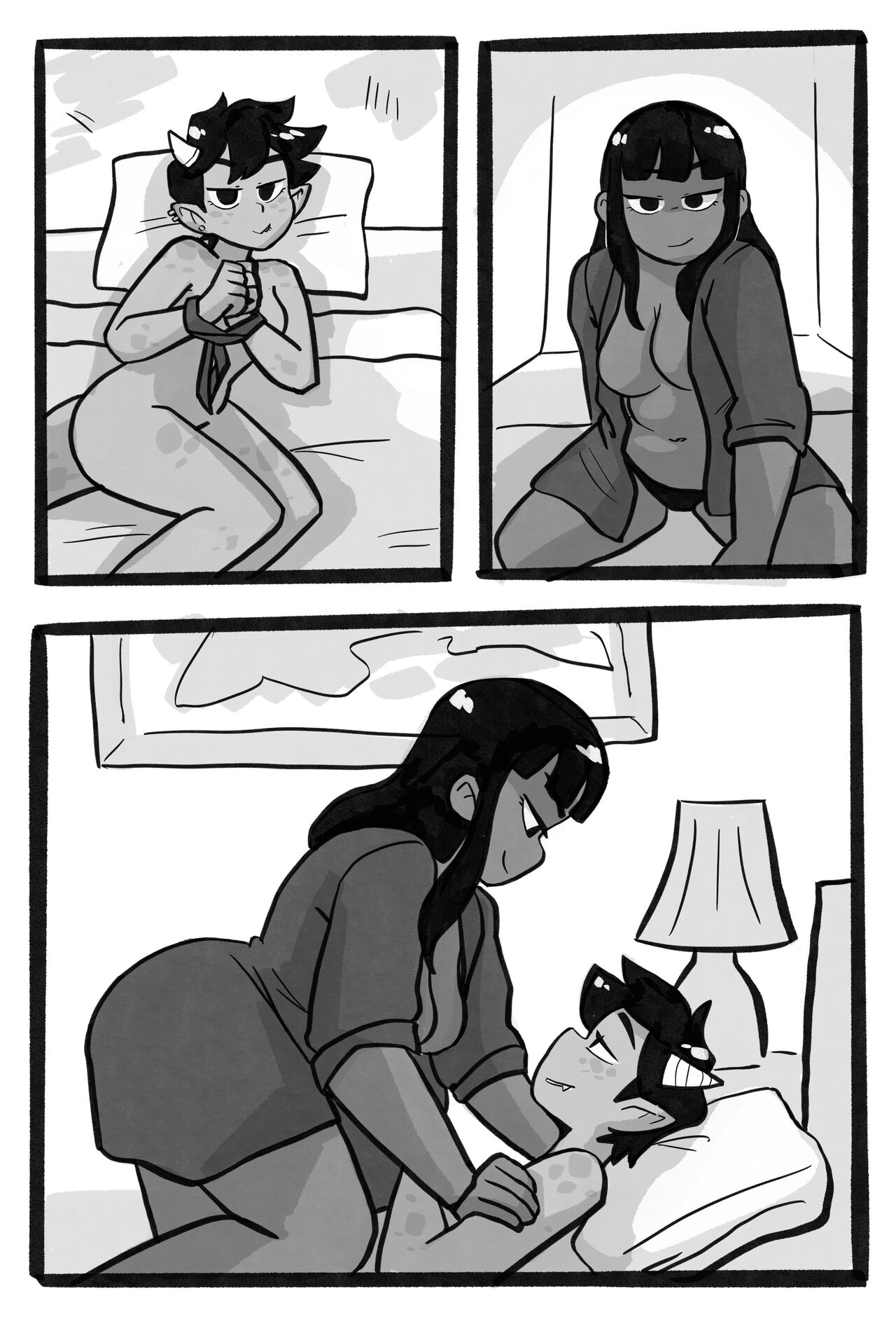 My Dragon GF NSFW Comic page 9 full