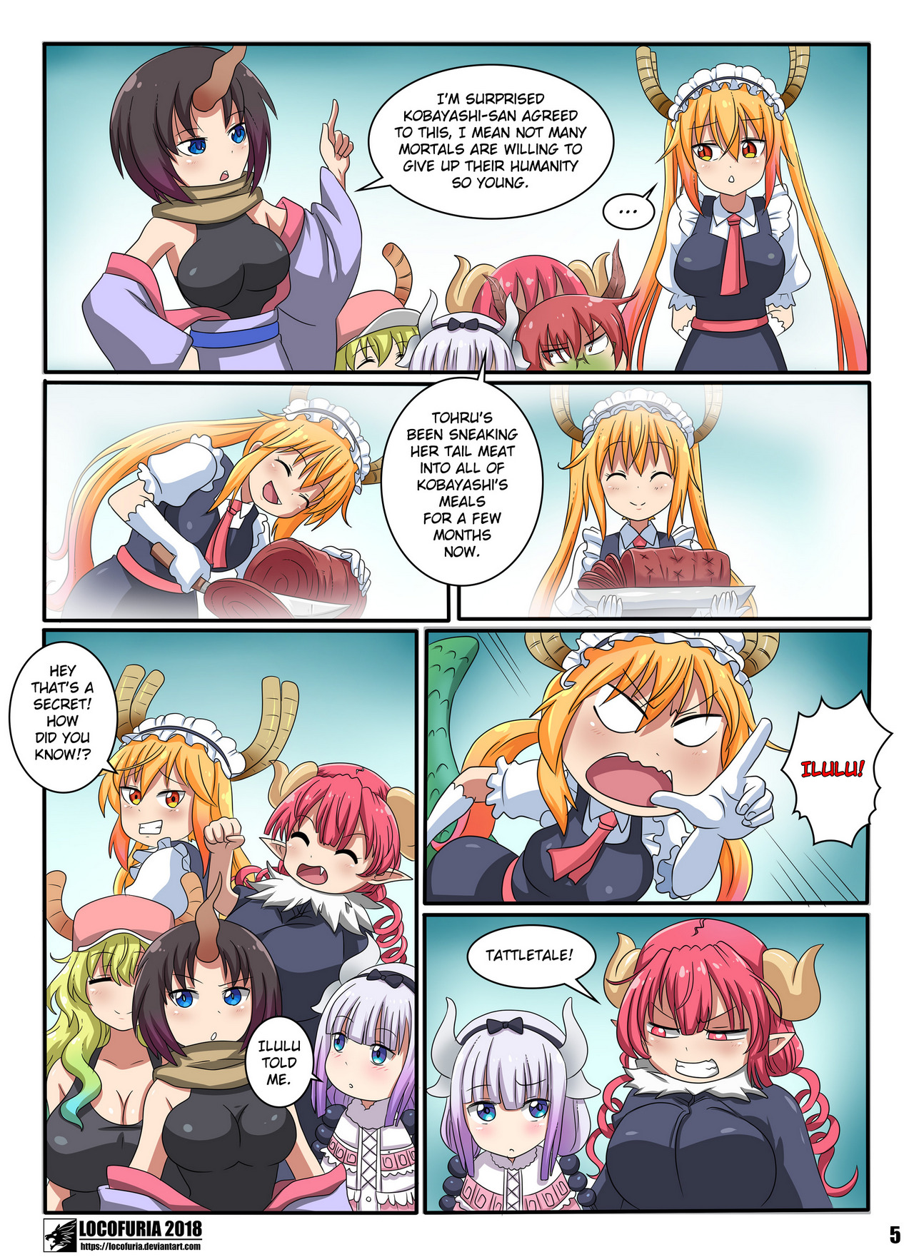 A Dragon's Tale page 5 full