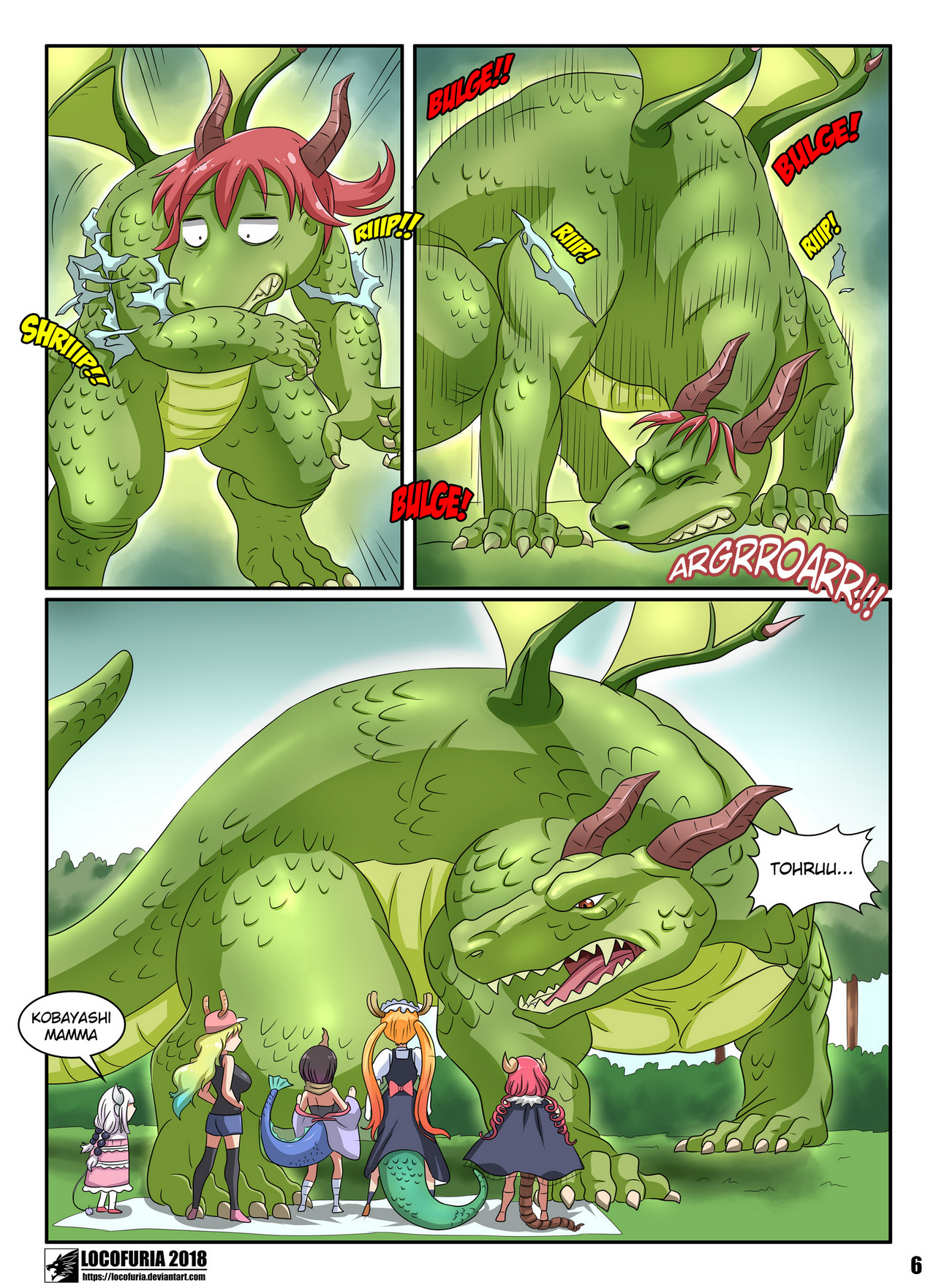 A Dragon's Tale page 6 full