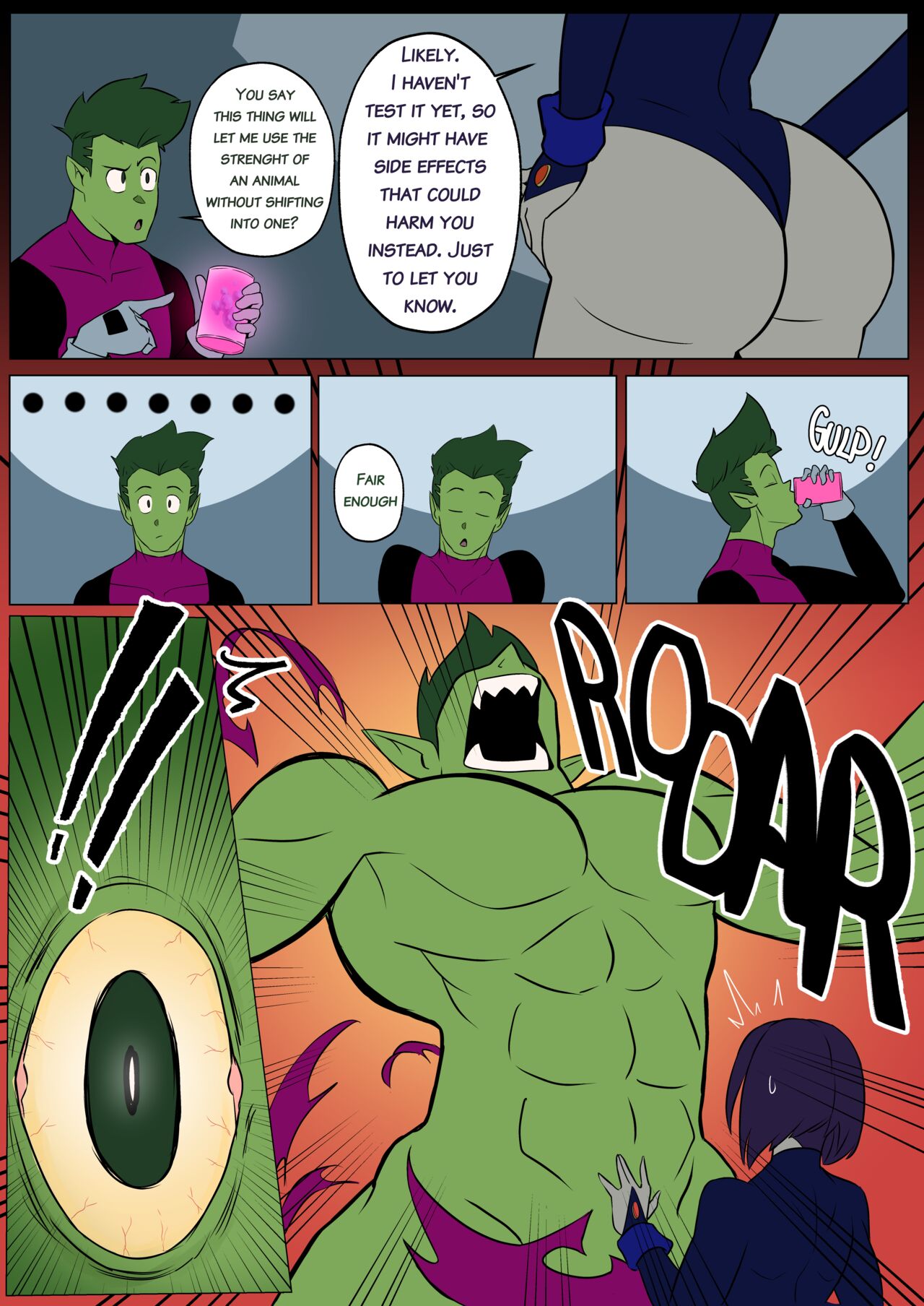 Teen Titans page 7 full